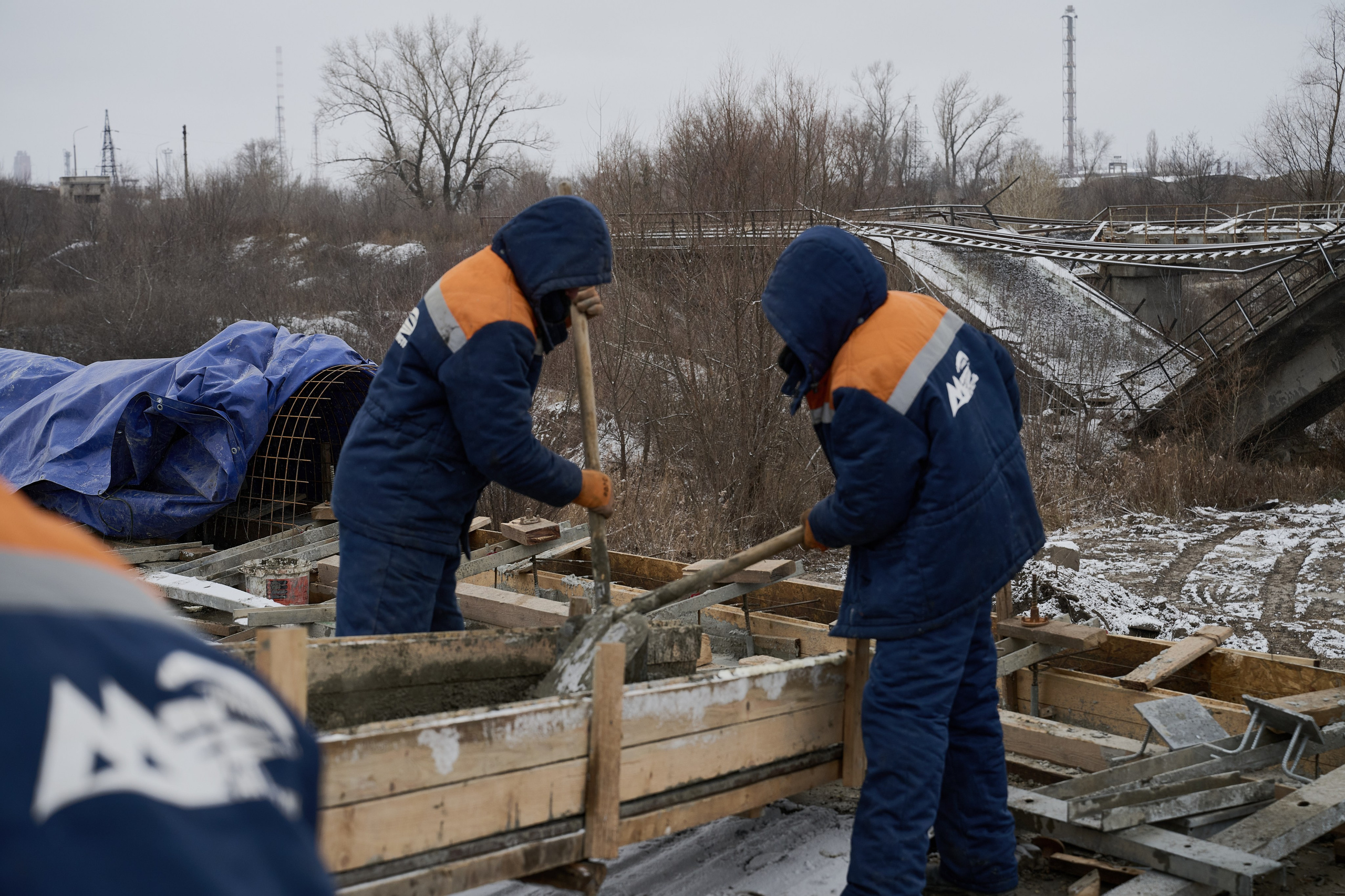 Северодонецк (Луганская область). Декабрь 2024. Фотограф Роман Адлер