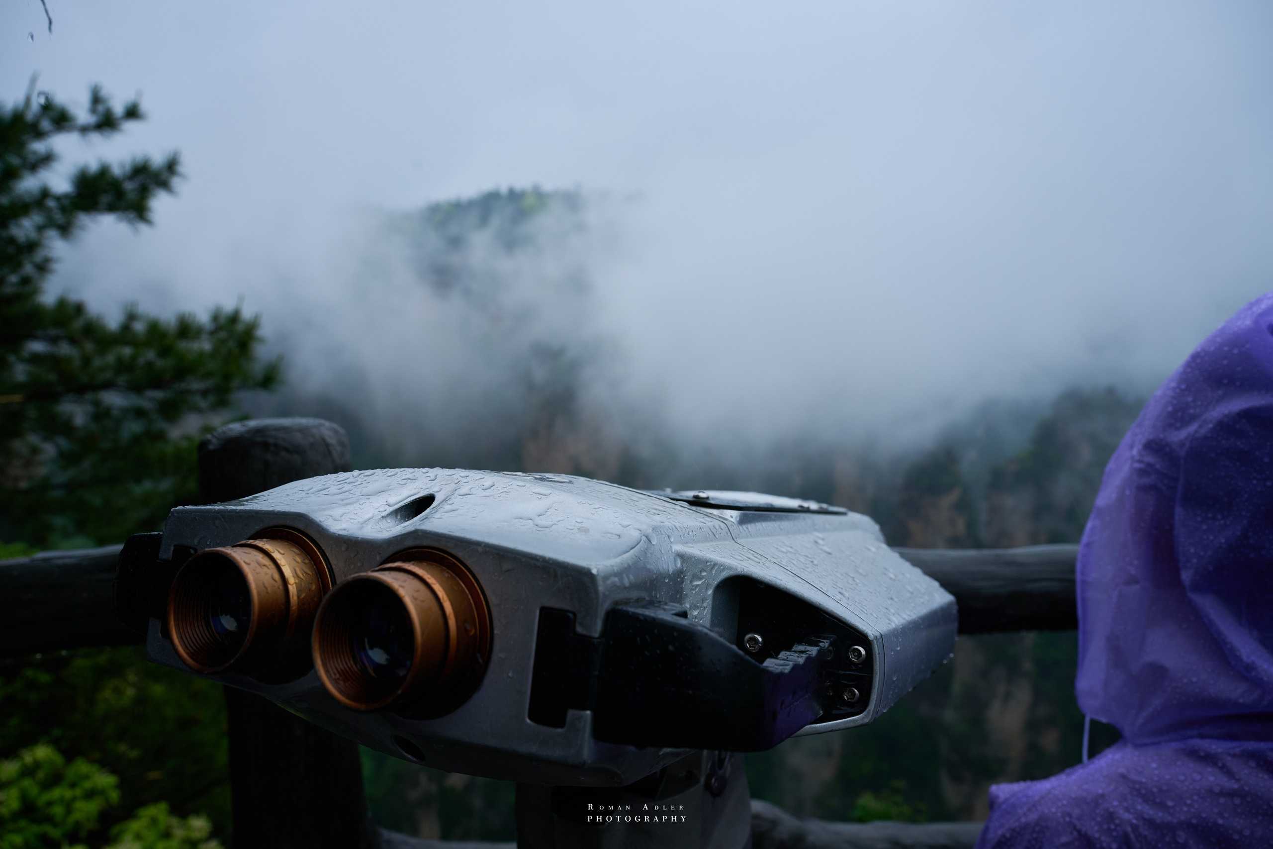 Zhangjiajie. Here, the sky seems to descend to the earth