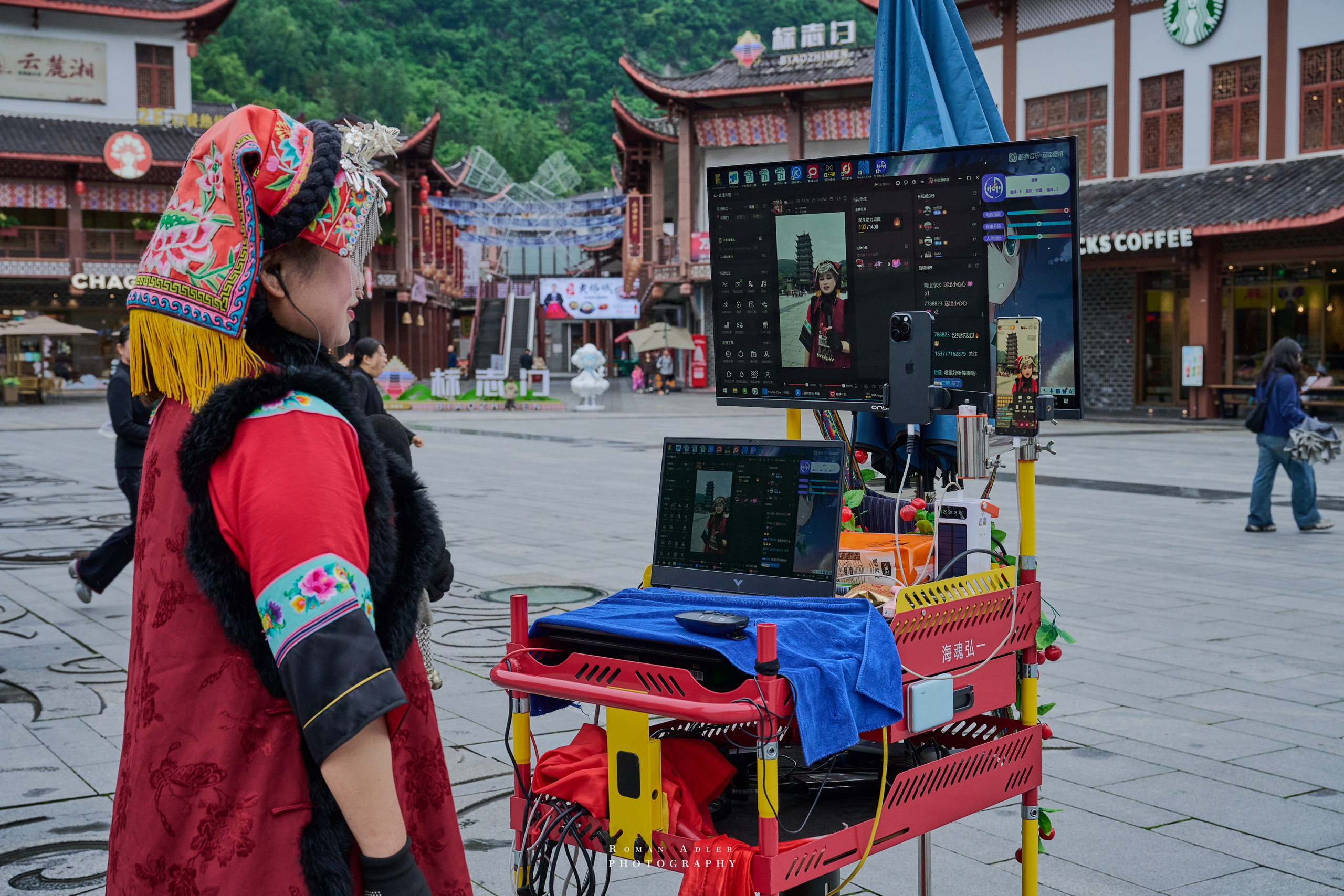 Zhangjiajie. Here, the sky seems to descend to the earth