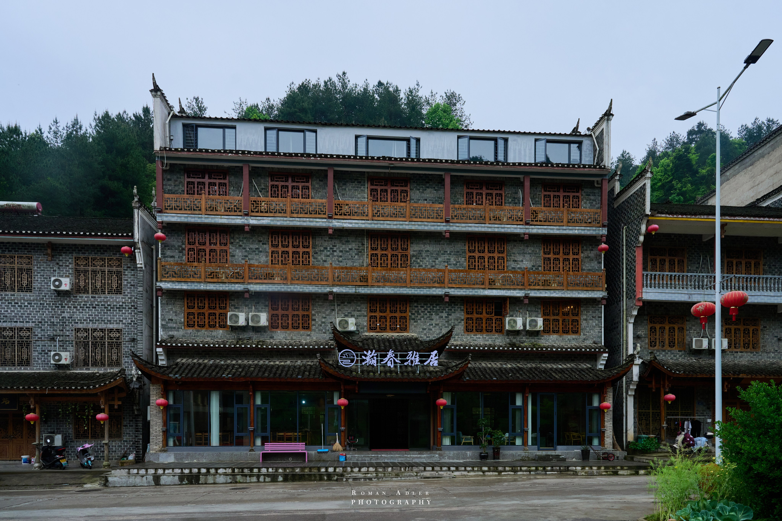 Zhangjiajie. Here, the sky seems to descend to the earth
