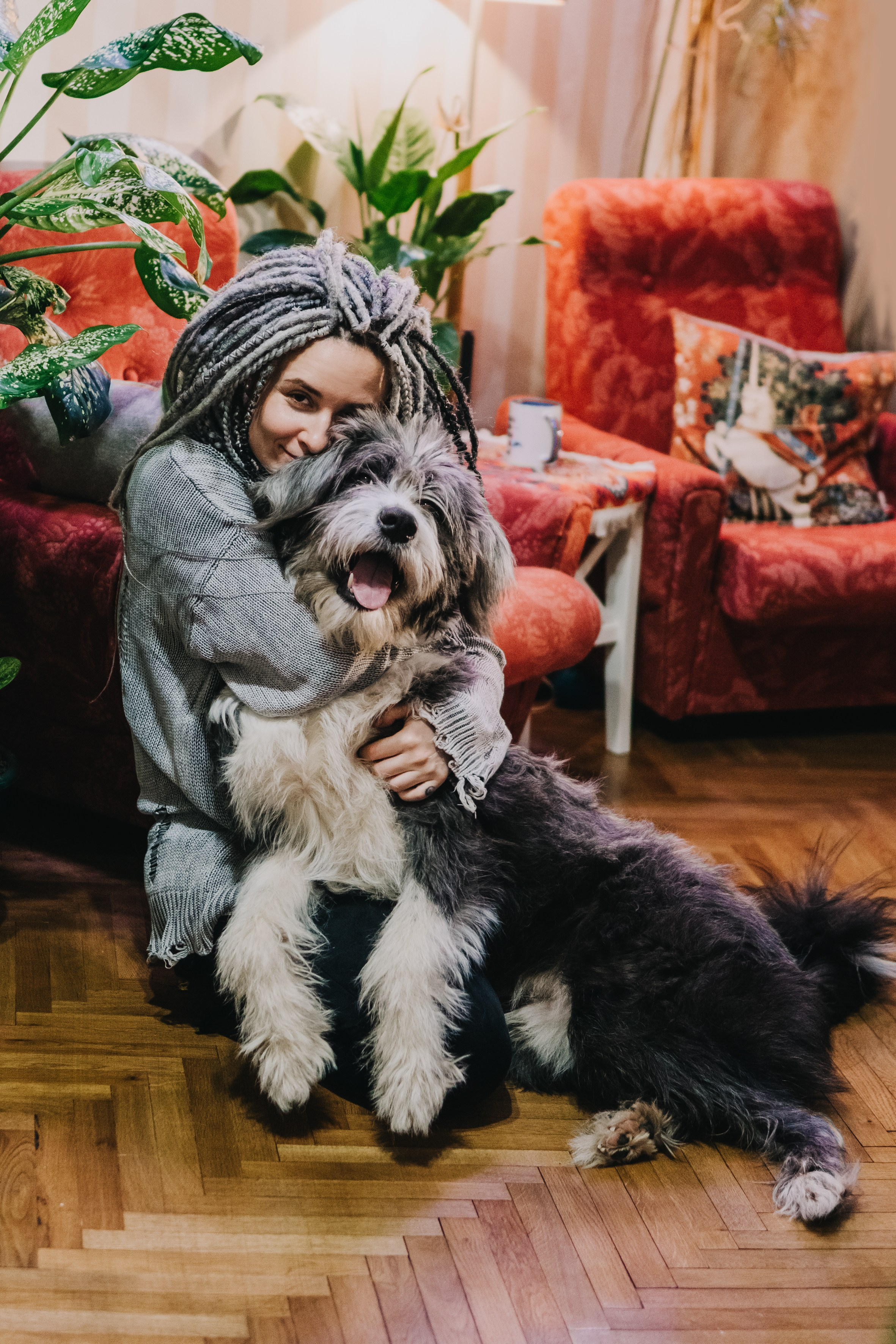 Life with dog. Saamill