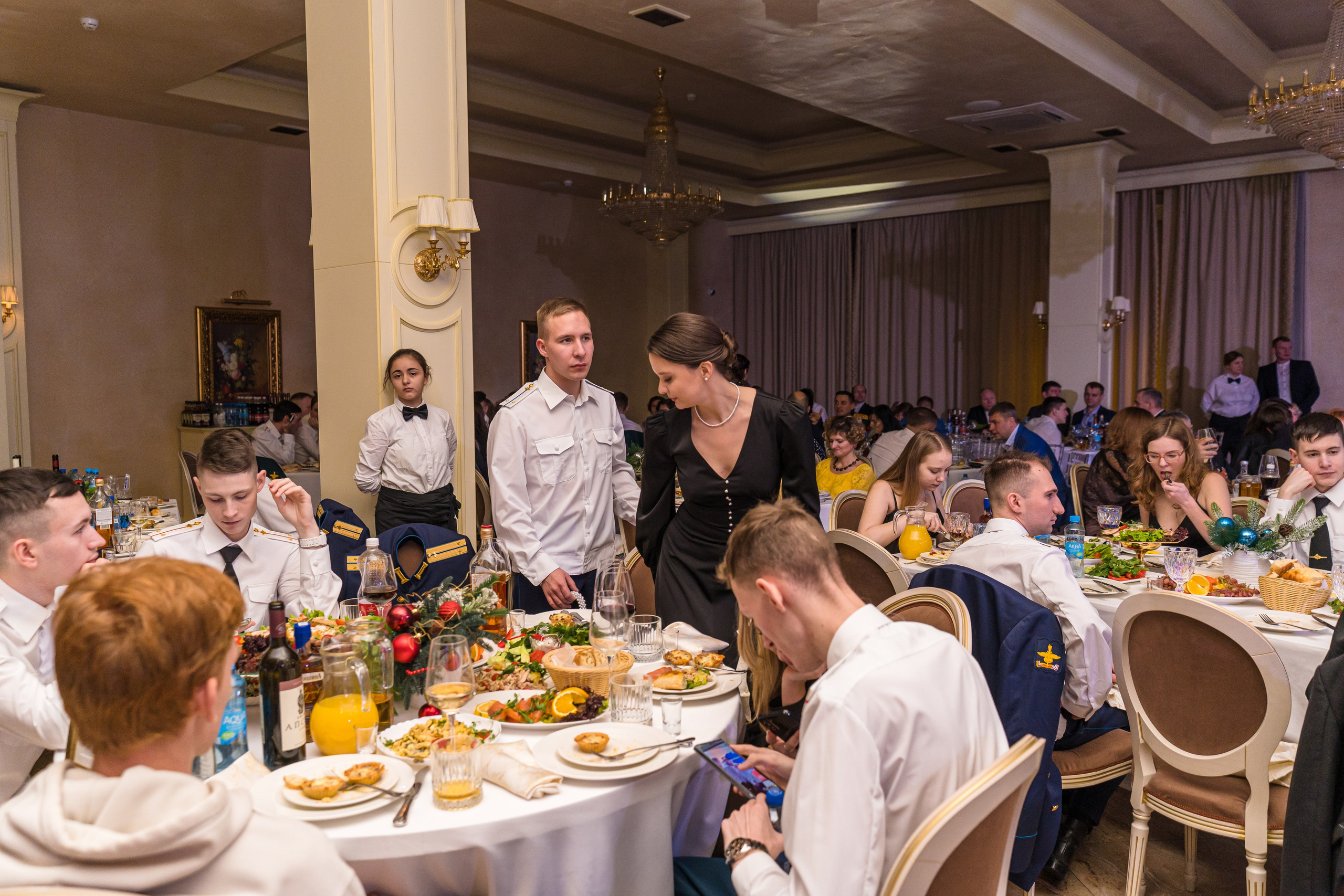 Фотосъемка выпуска военной академии и вручение дипломов