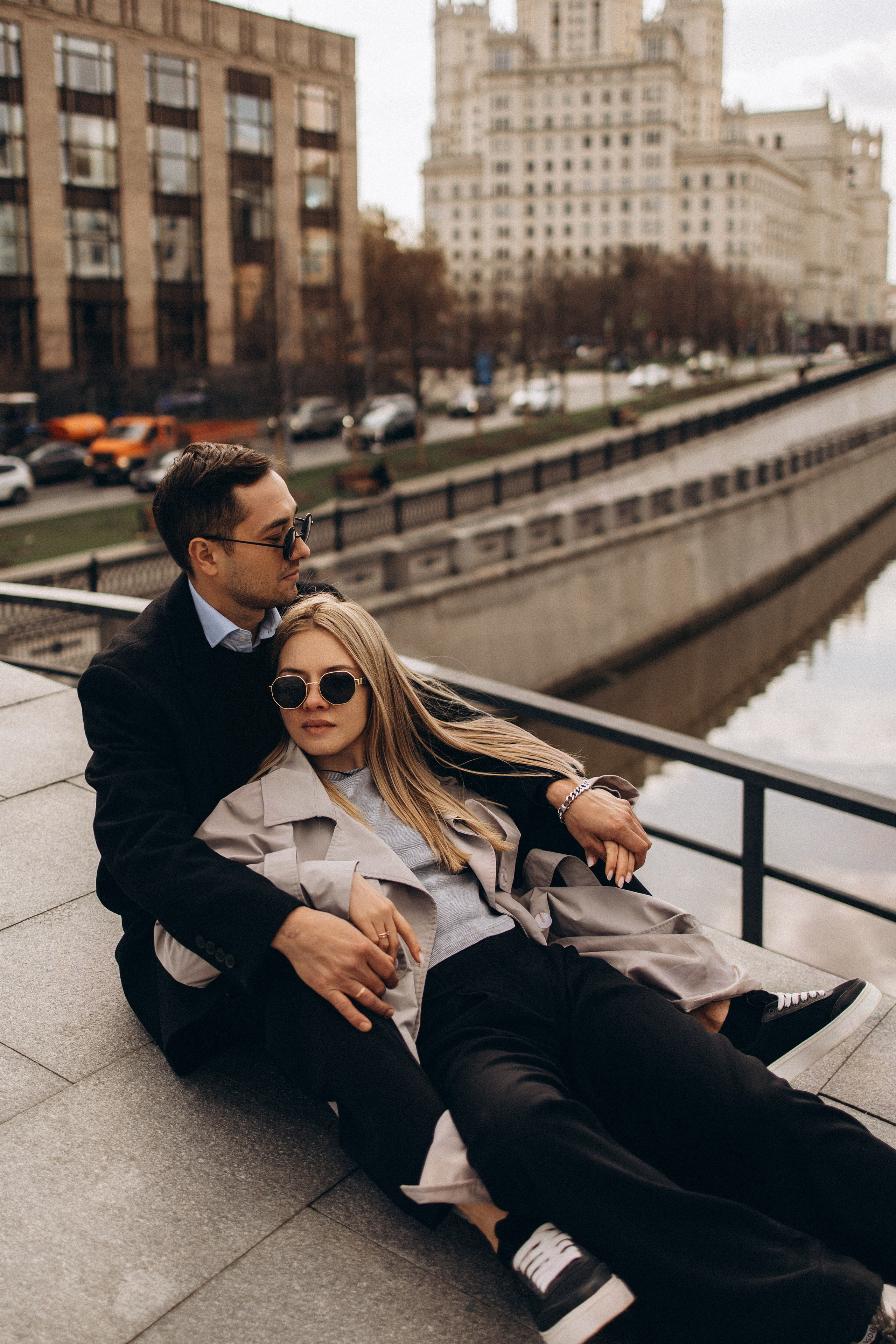 Даша и Влад, прогулка по Москве. Семейный фотограф в Москве Марина Петра