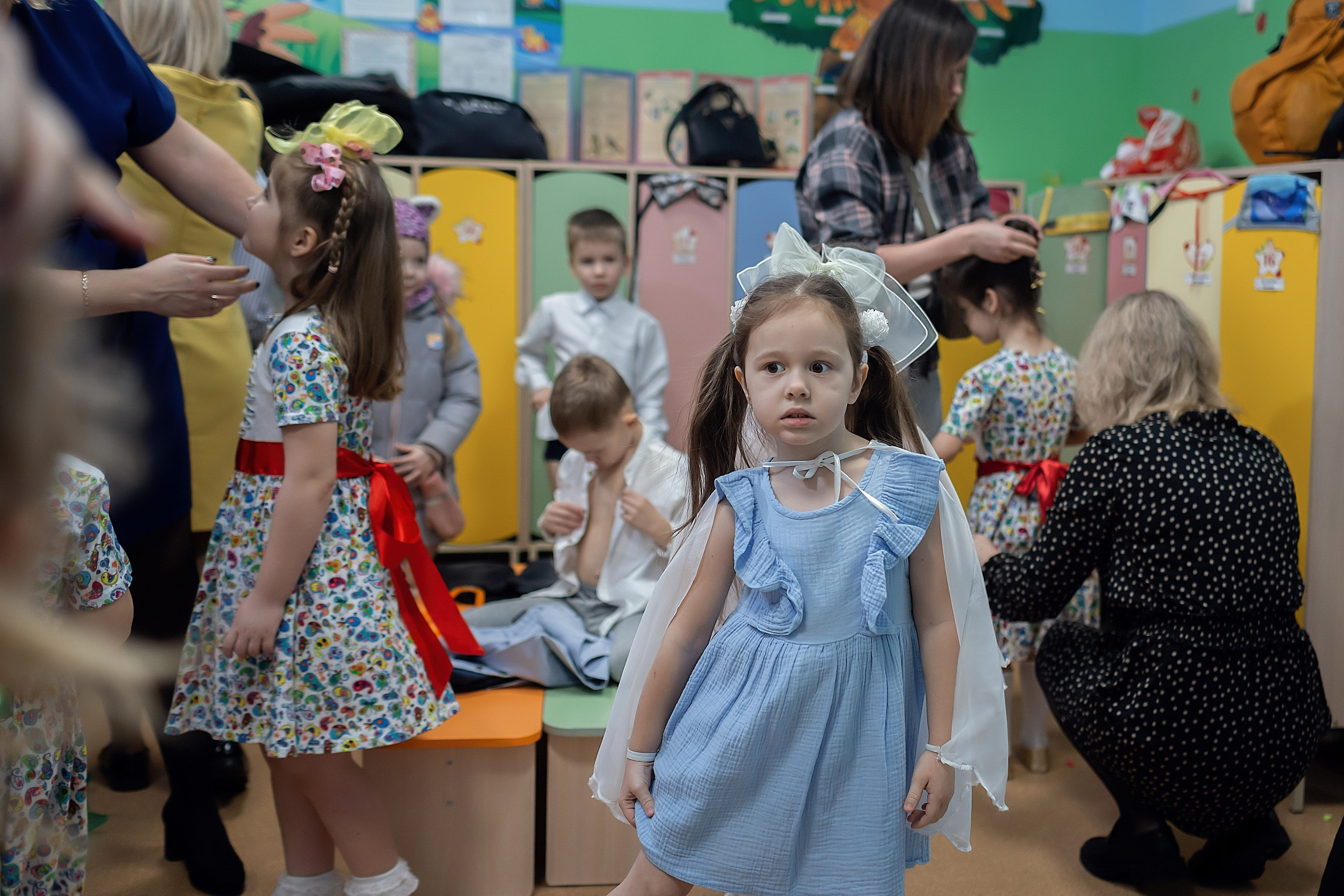 Весенний утренник_старшая группа_2025. Семейный фотограф в Санкт-Петербурге