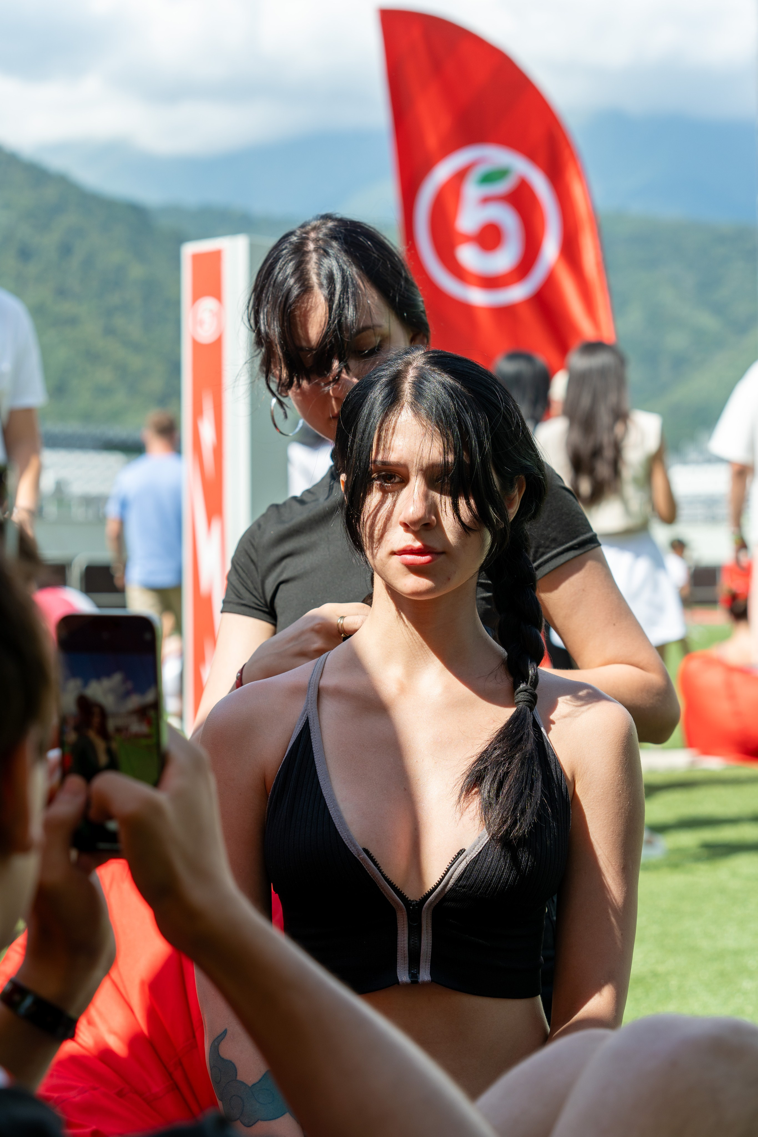 Фотоотчет партнеской интеграции для сети «Пятерочка» на фестивале «Grounded». Репортажный фотограф в Красной Поляне и Сочи Павлюченко Екатерина