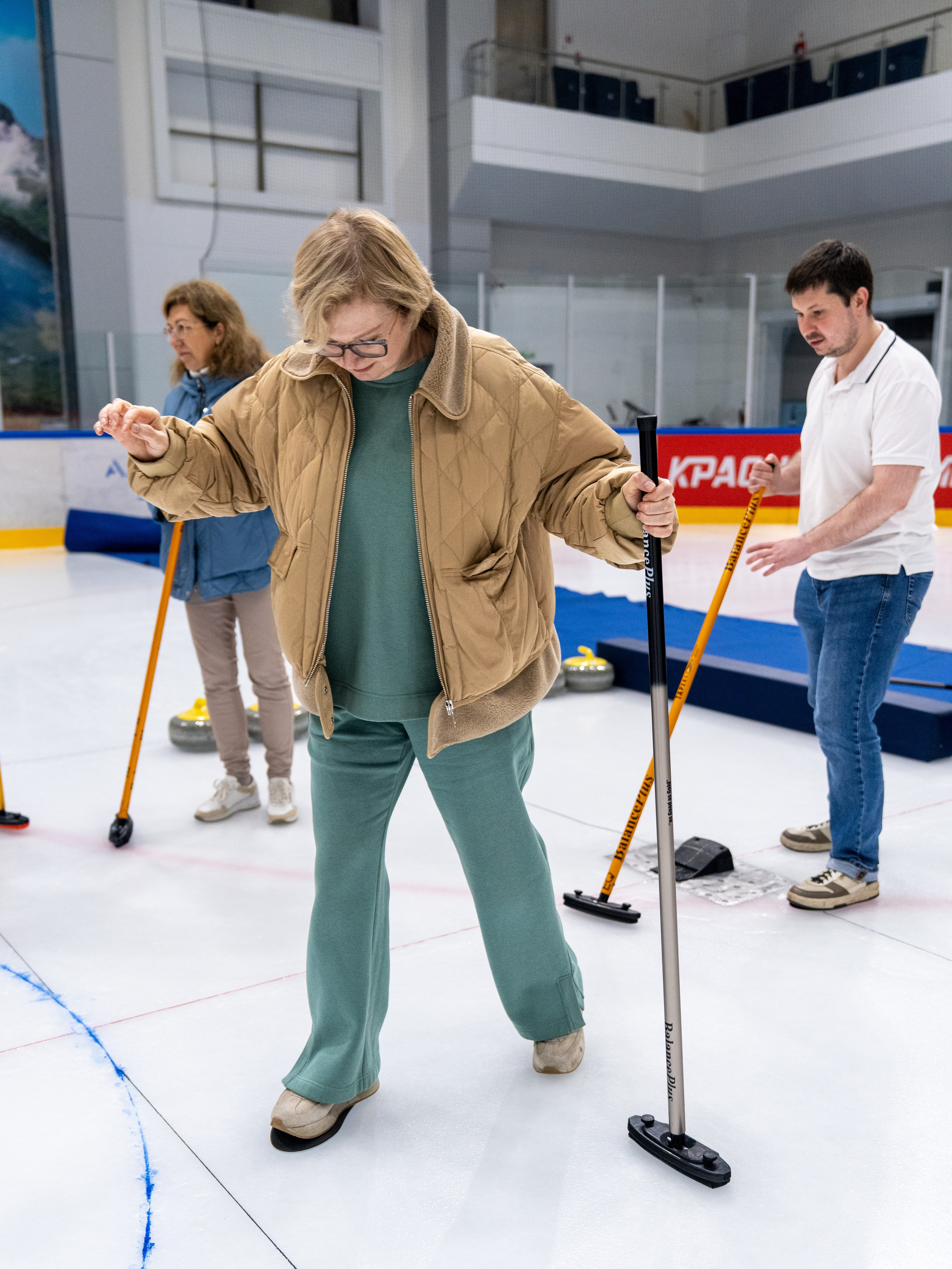 Керлинг для компании Р-Фарм. Репортажный фотограф в Красной Поляне и Сочи Павлюченко Екатерина