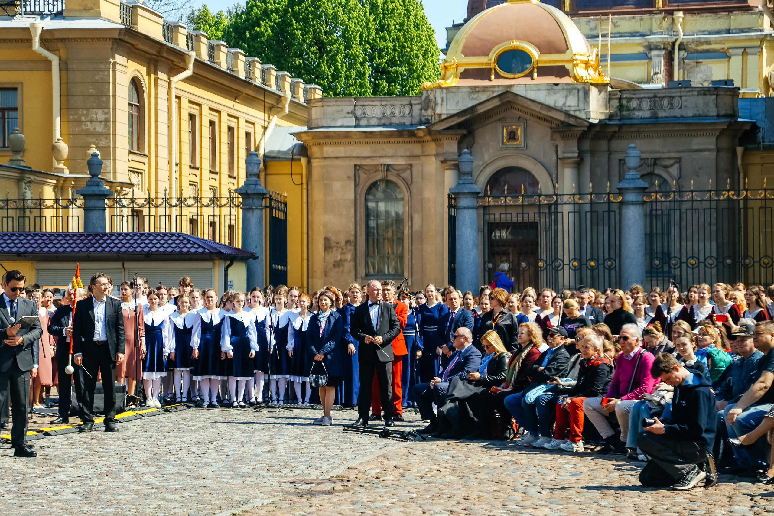Парад детских духовых оркестров. Семейный фотограф Любовь Саркеева