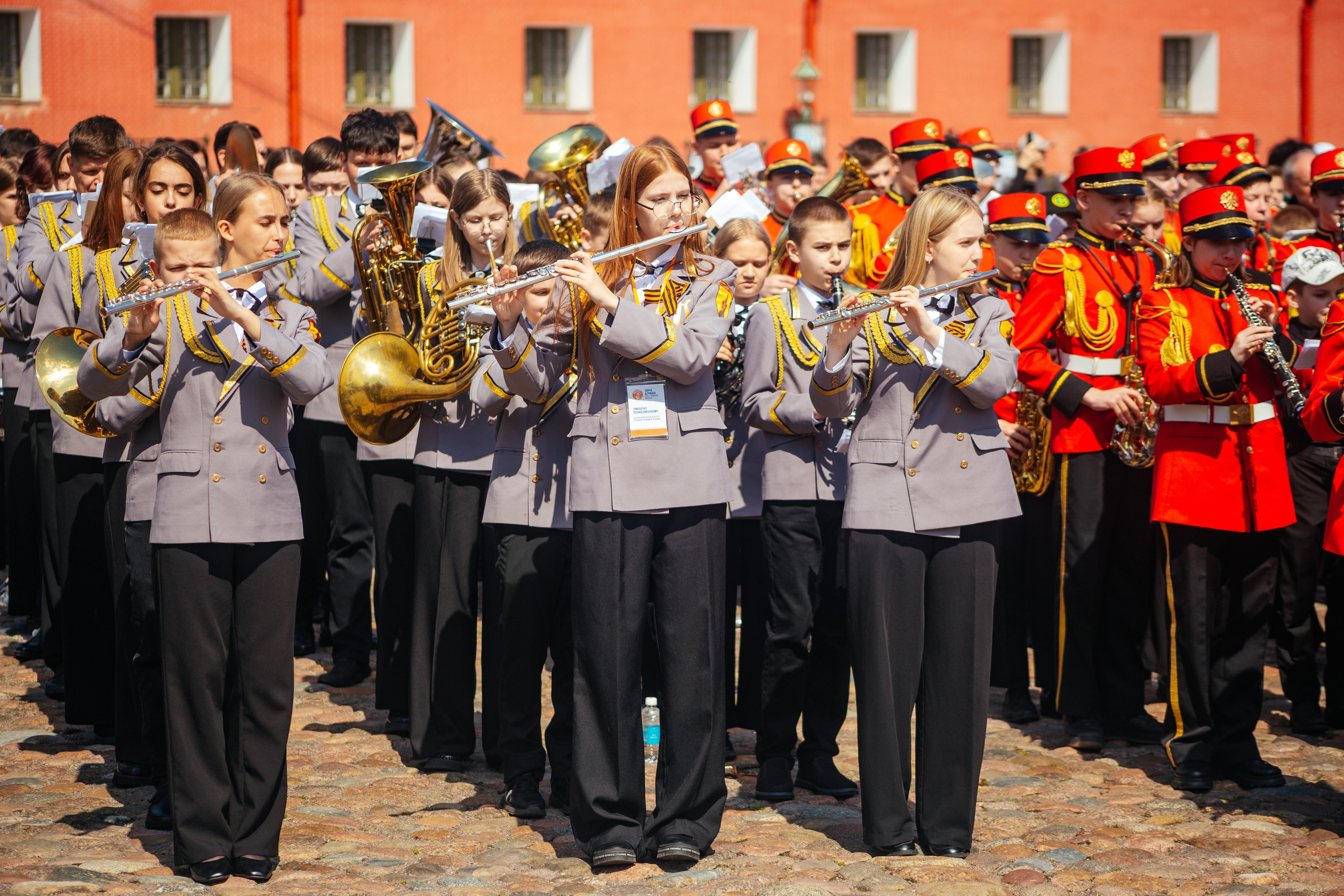 Парад детских духовых оркестров. Семейный фотограф Любовь Саркеева