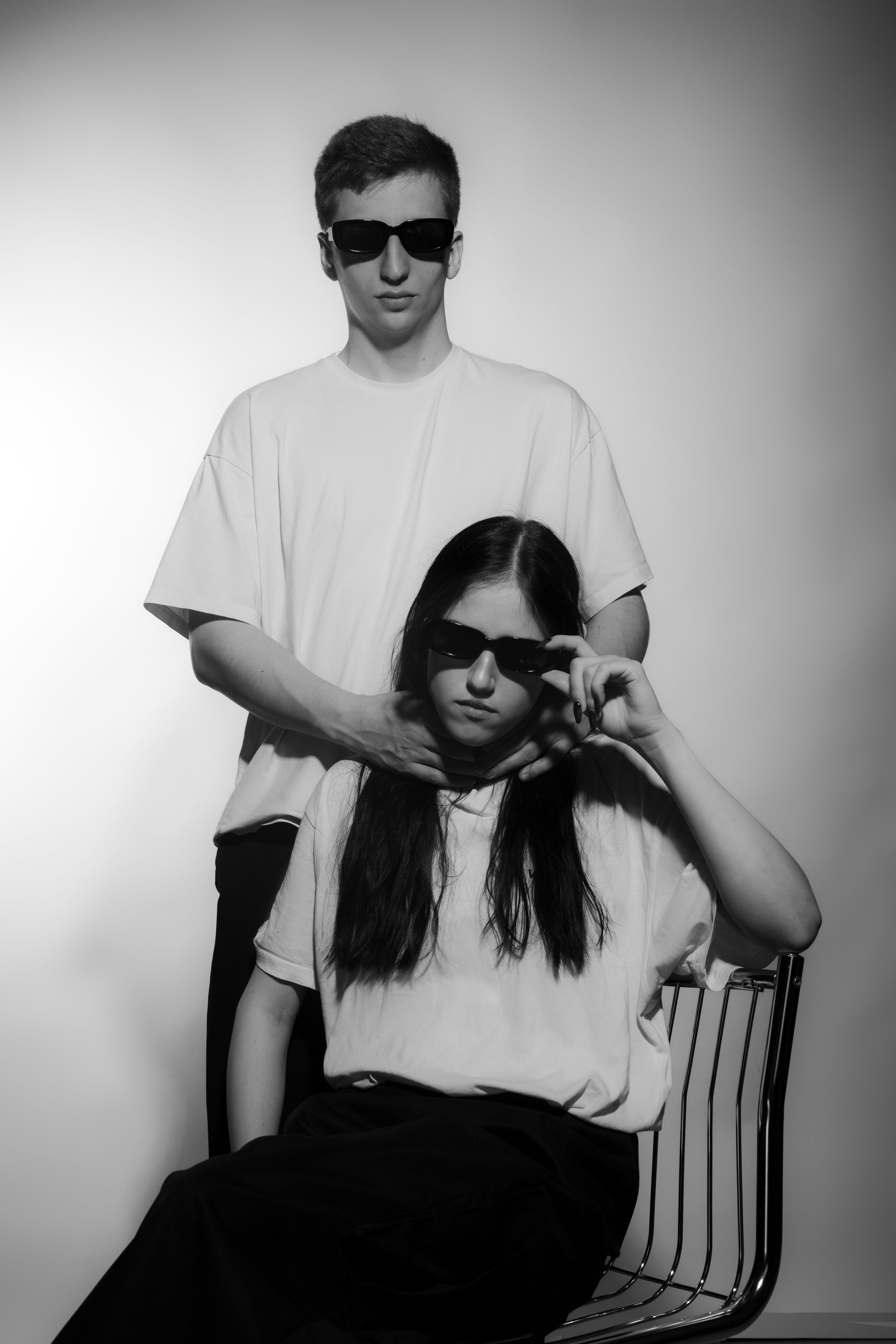 Лиза и Тема. Сандра Ковалева | ЧБ фотограф