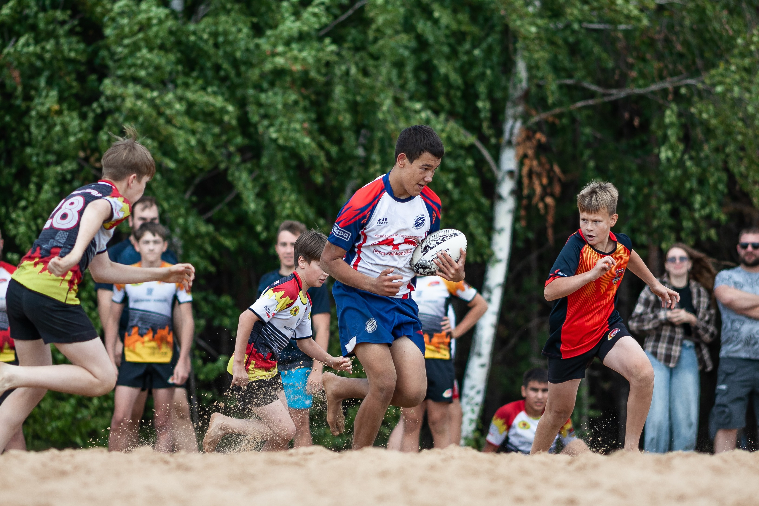 «Кубок «Молота» по пляжному Регби. Фотография