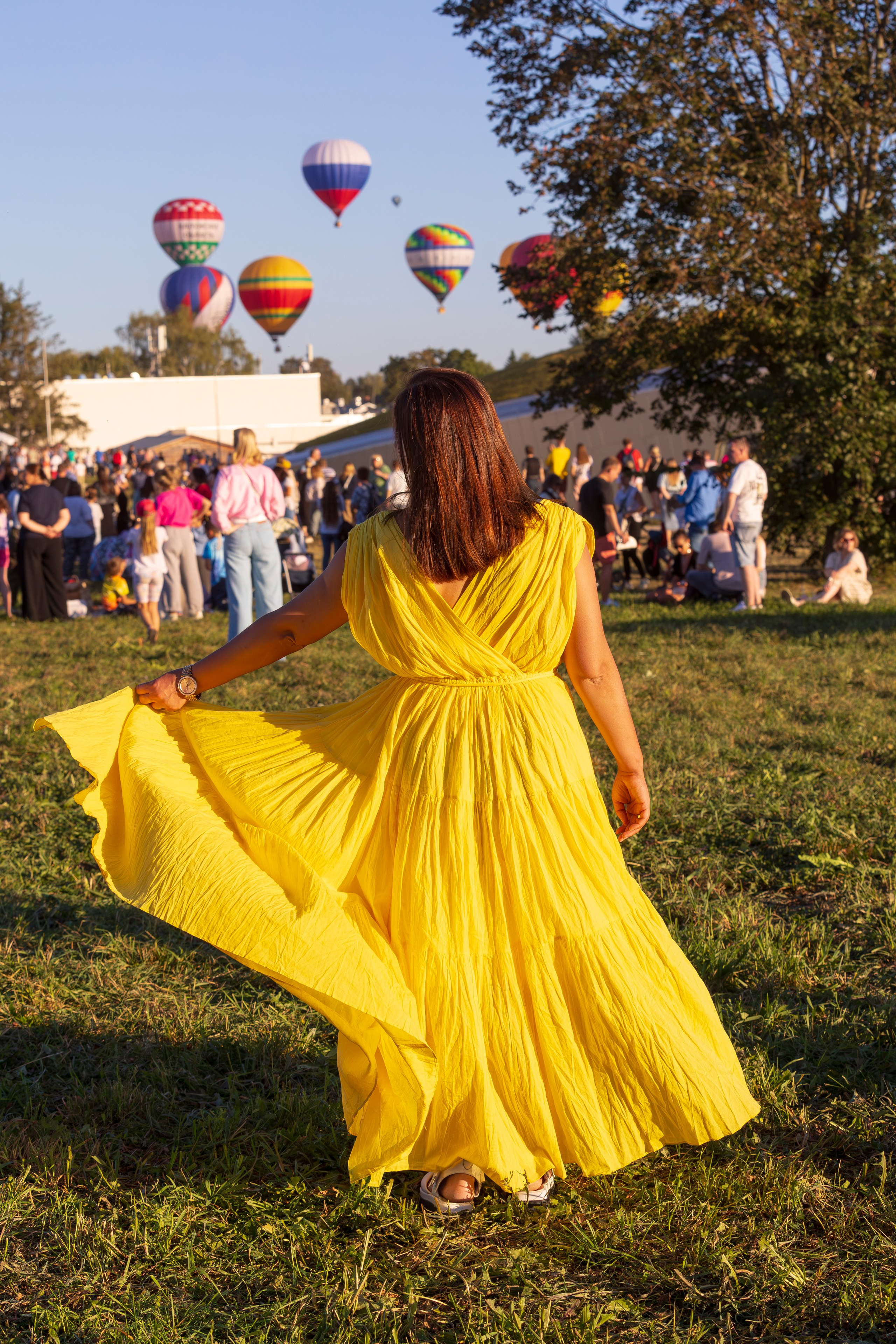 Поехали на фестивале воздушных шаров в Суздале 2024. Семейный, свадебный и контент фотограф Москва