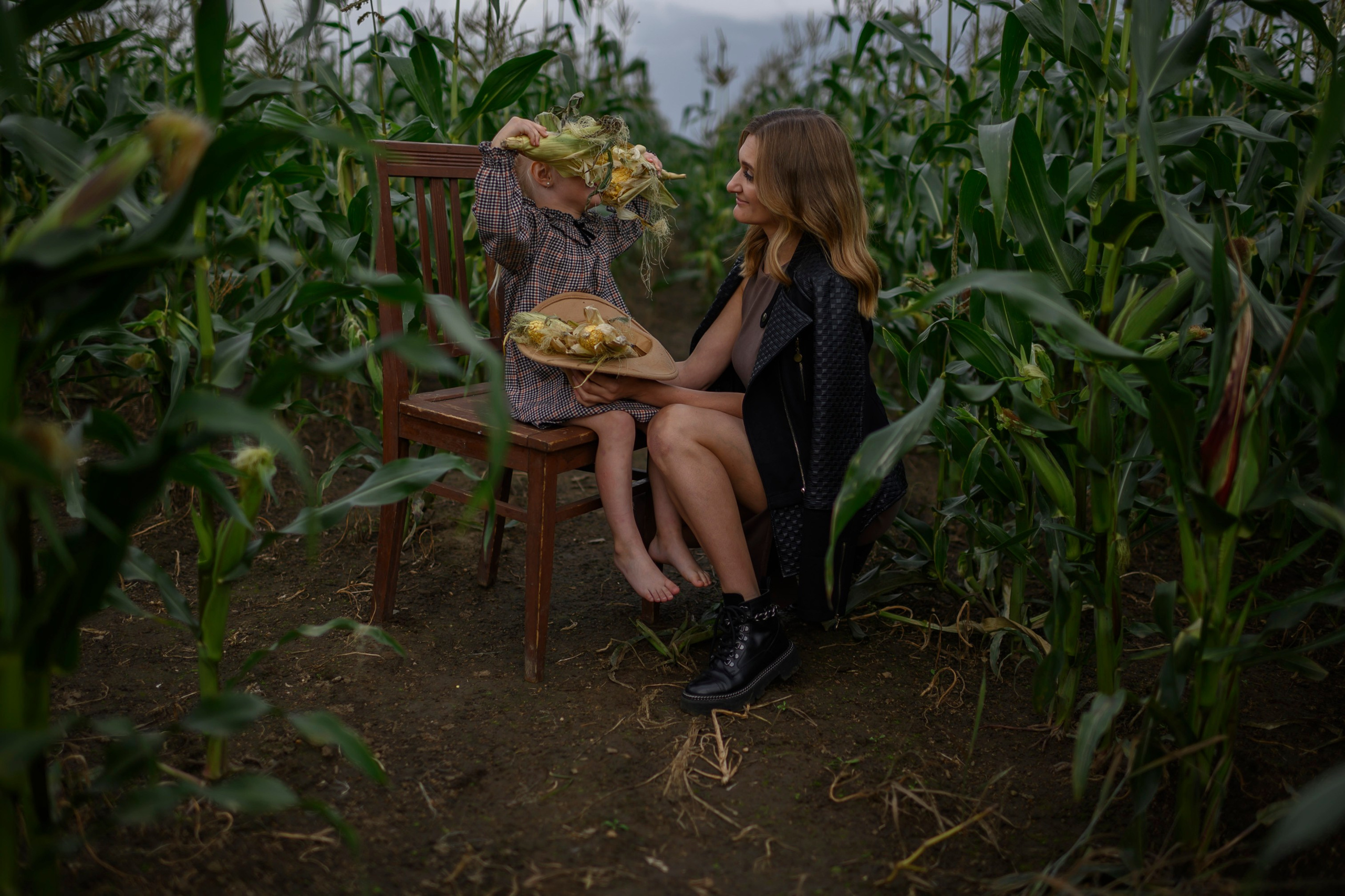 КУКУРУЗА. Семейный фотограф Екатеринбург Лора Мур