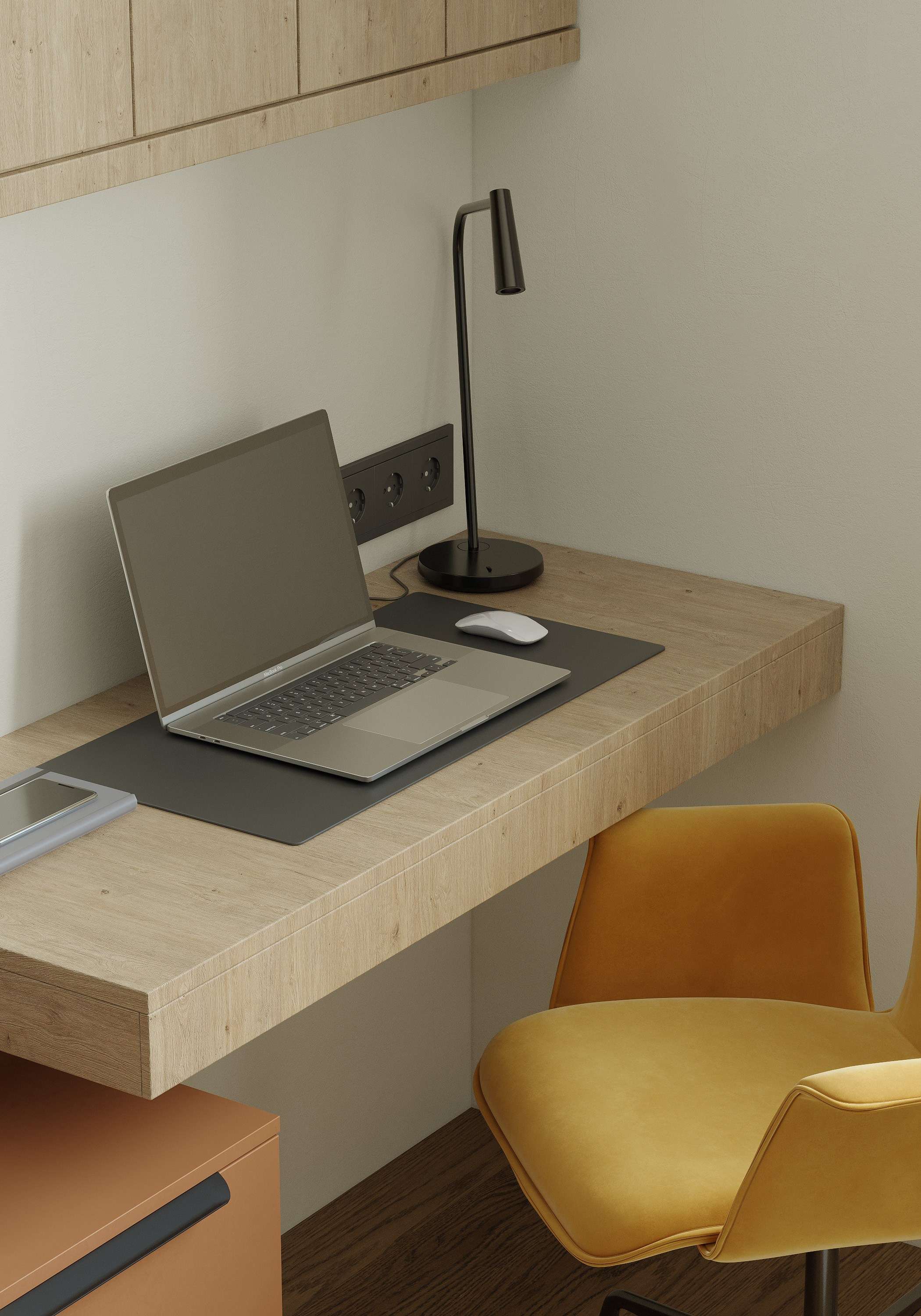 Квартира для LSD Bureau. 3D визуализация интерьера и архитектурной среды