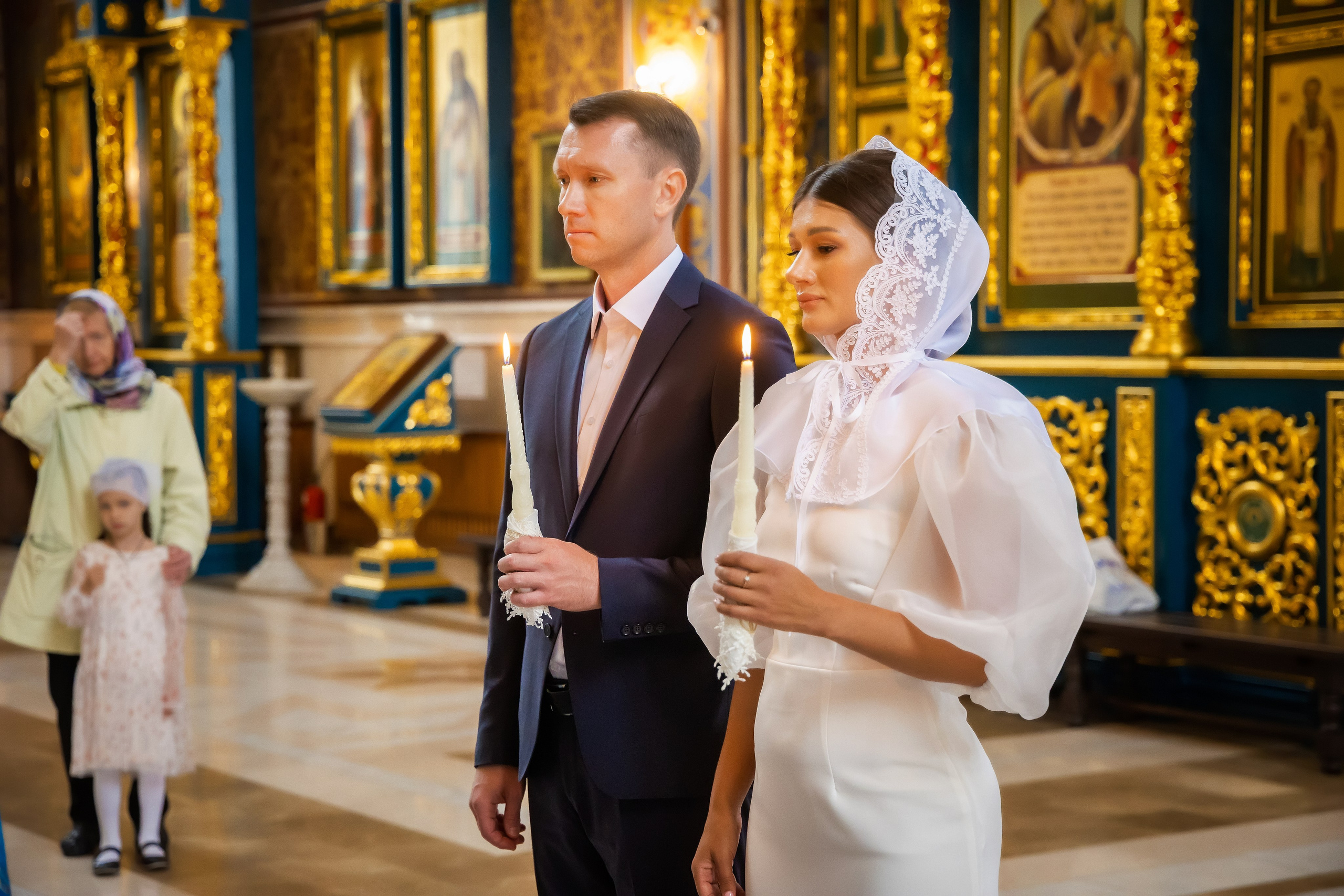 В Храме. Семейный и Свадебный фотограф в Астане Александр Астапов