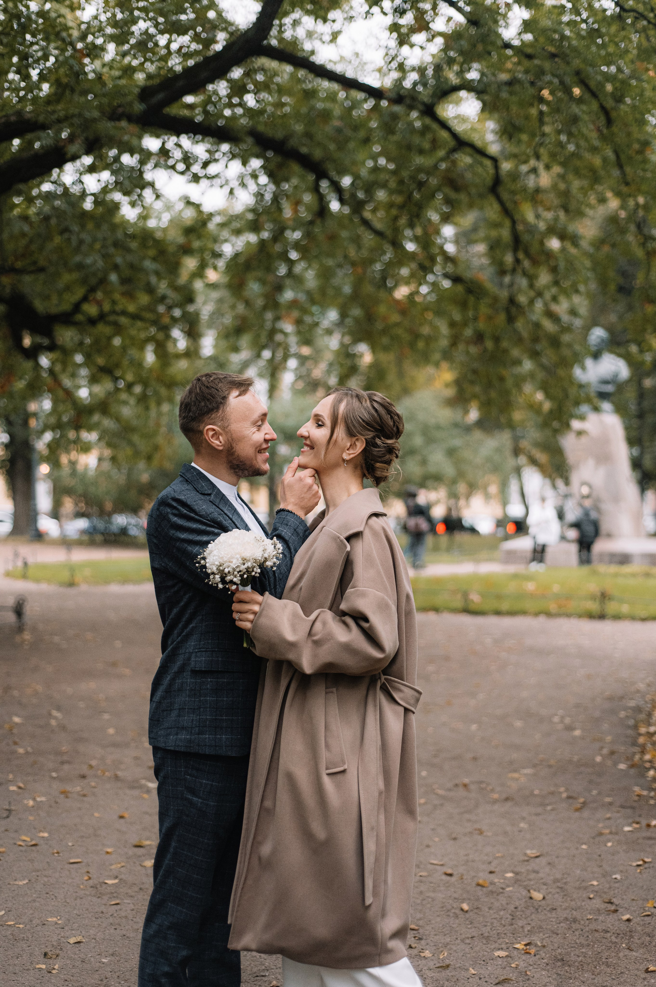 Свадебная прогулка Александра и Анастасии. Семейный и свадебный фотограф в Санкт-Петербурге Юлия Мельникова