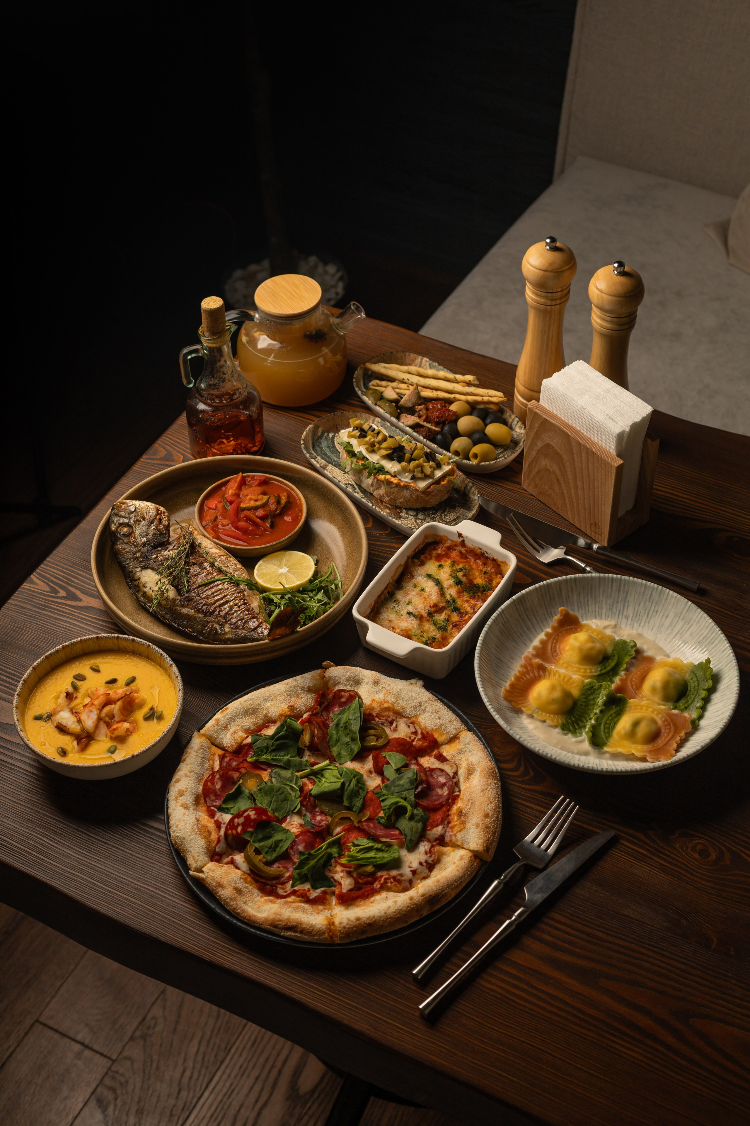 Рестораны. Фуд-фотограф Загардинова Анастасия