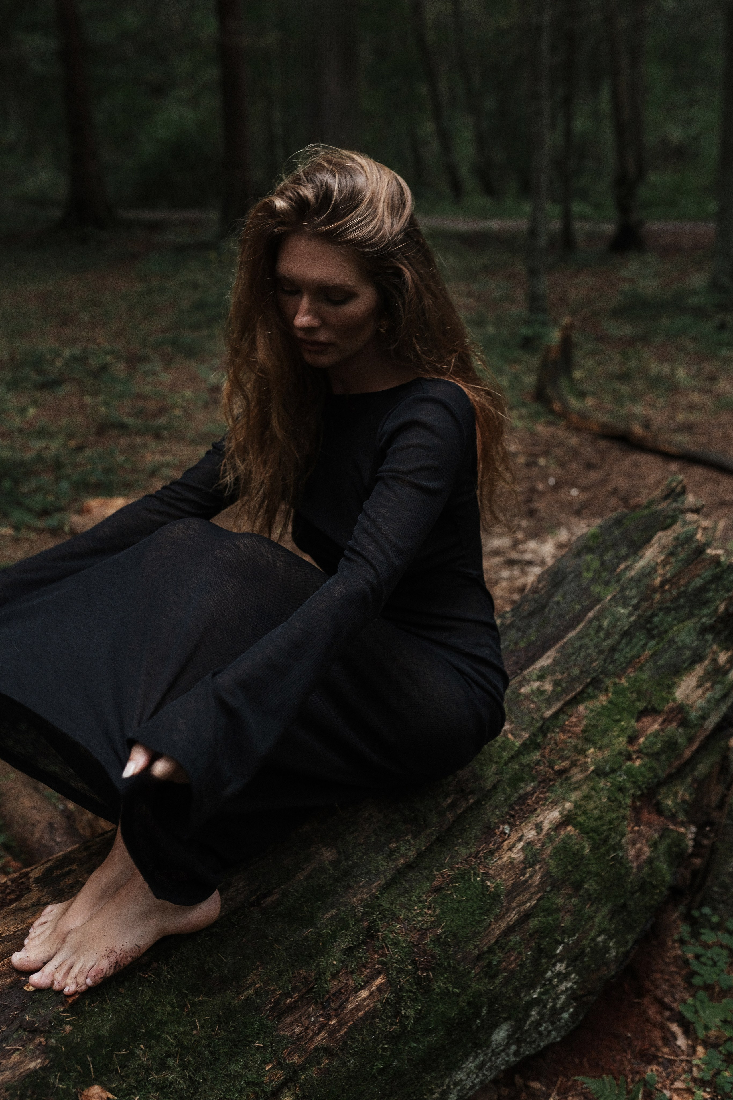 Портретная фотосессия в лесу | Фотограф СПб Дарья Мейкер. Дарья Мейкер • Фотограф в Санкт-Петербурге