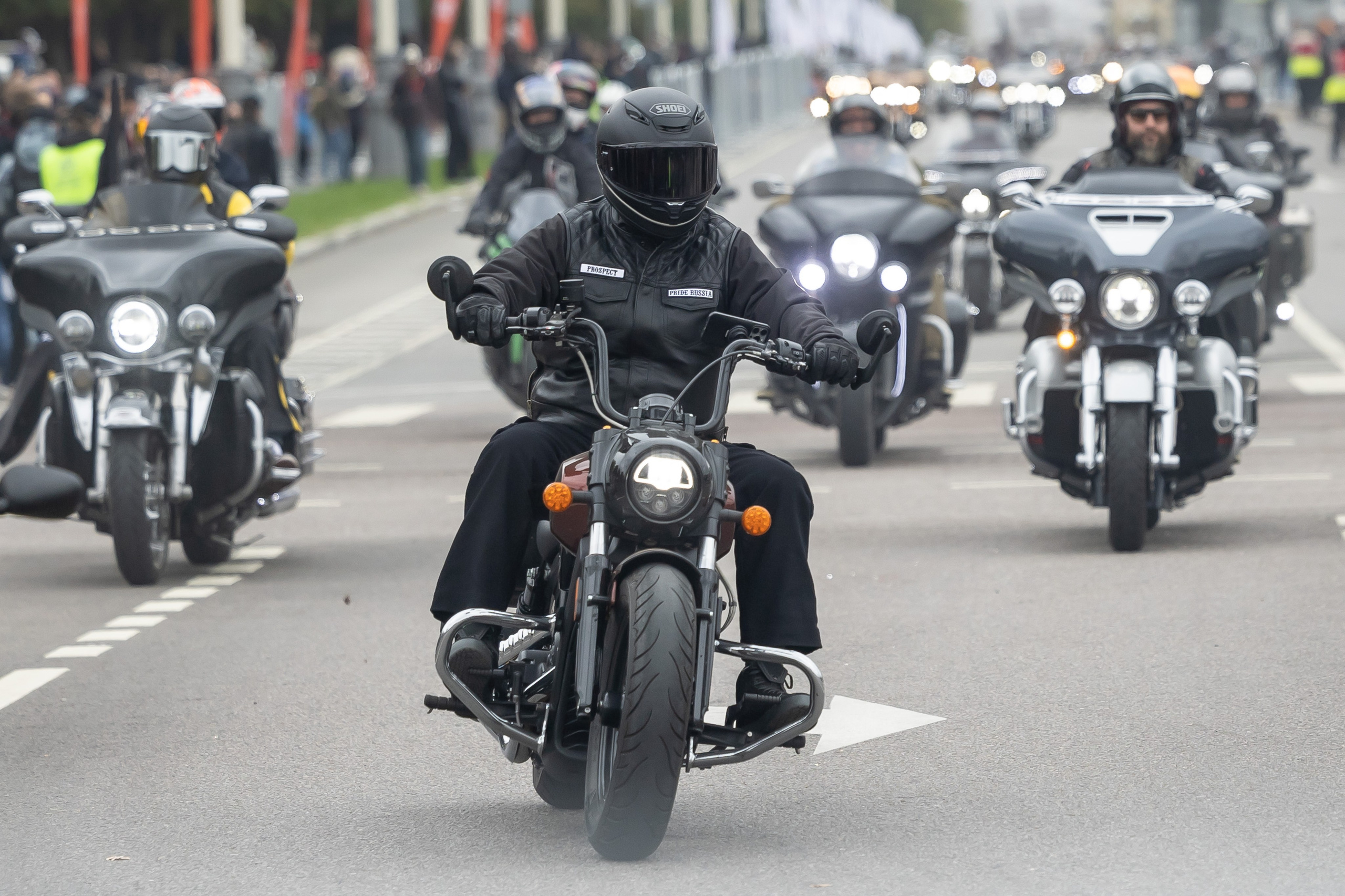 13-й Московский Мотофестиваль. Фотограф Владимир Охрименко