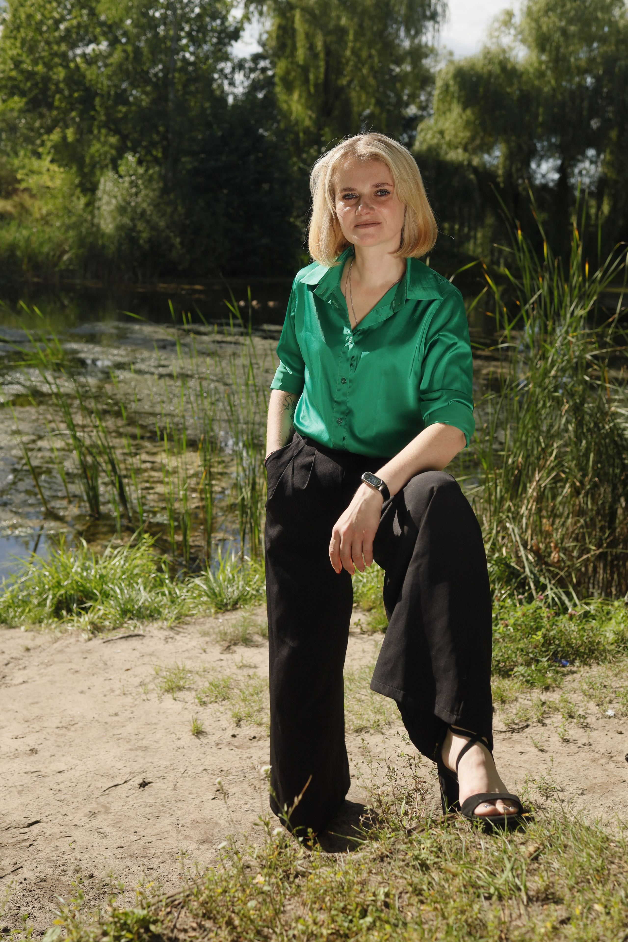 Портрет для Катерины. Солнечная прогулка по парку. Семейный и детский фотограф Майя Гришина