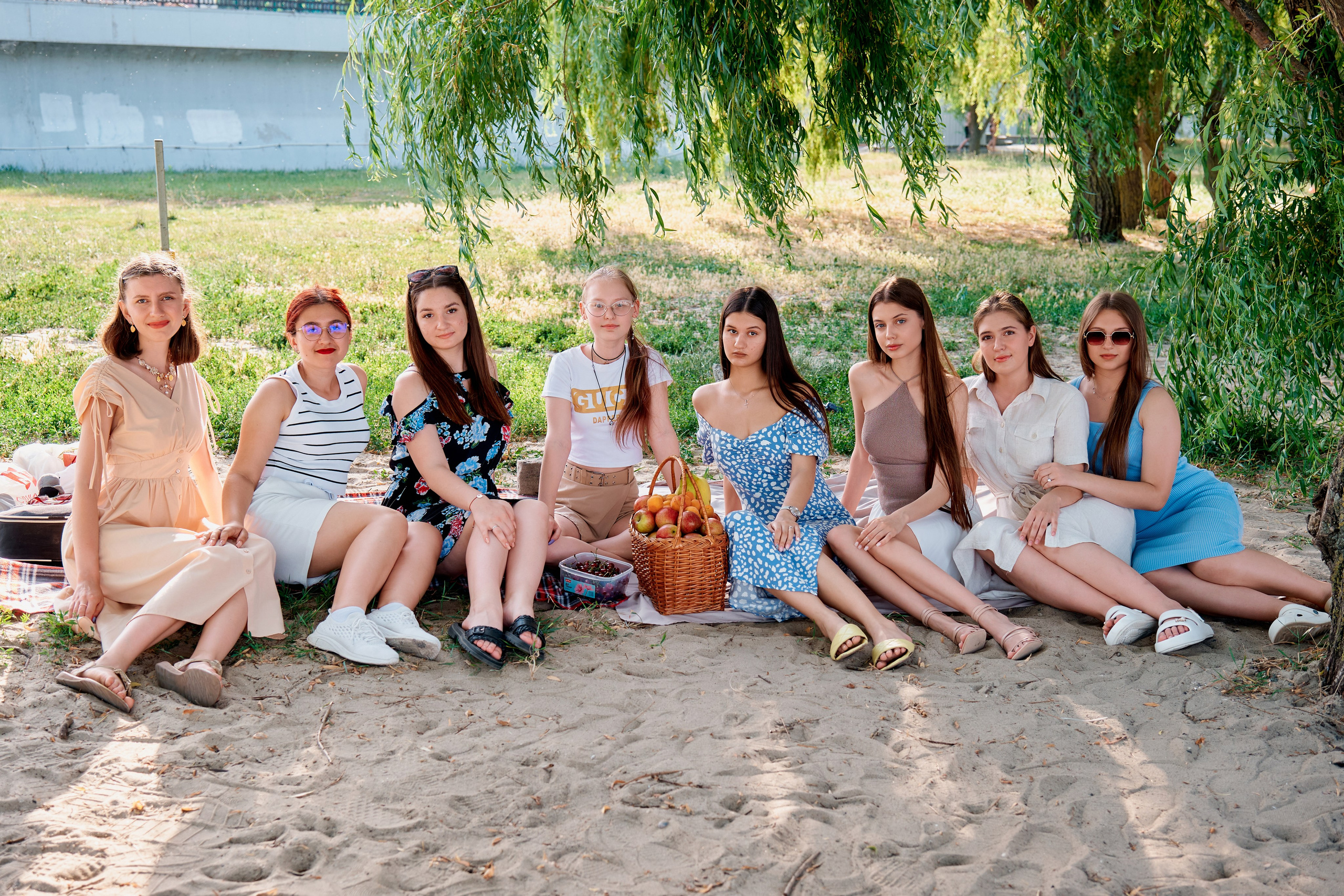 Съемка выпускников «Пикник у моря». Фотограф Таганрог Анна Трайжон