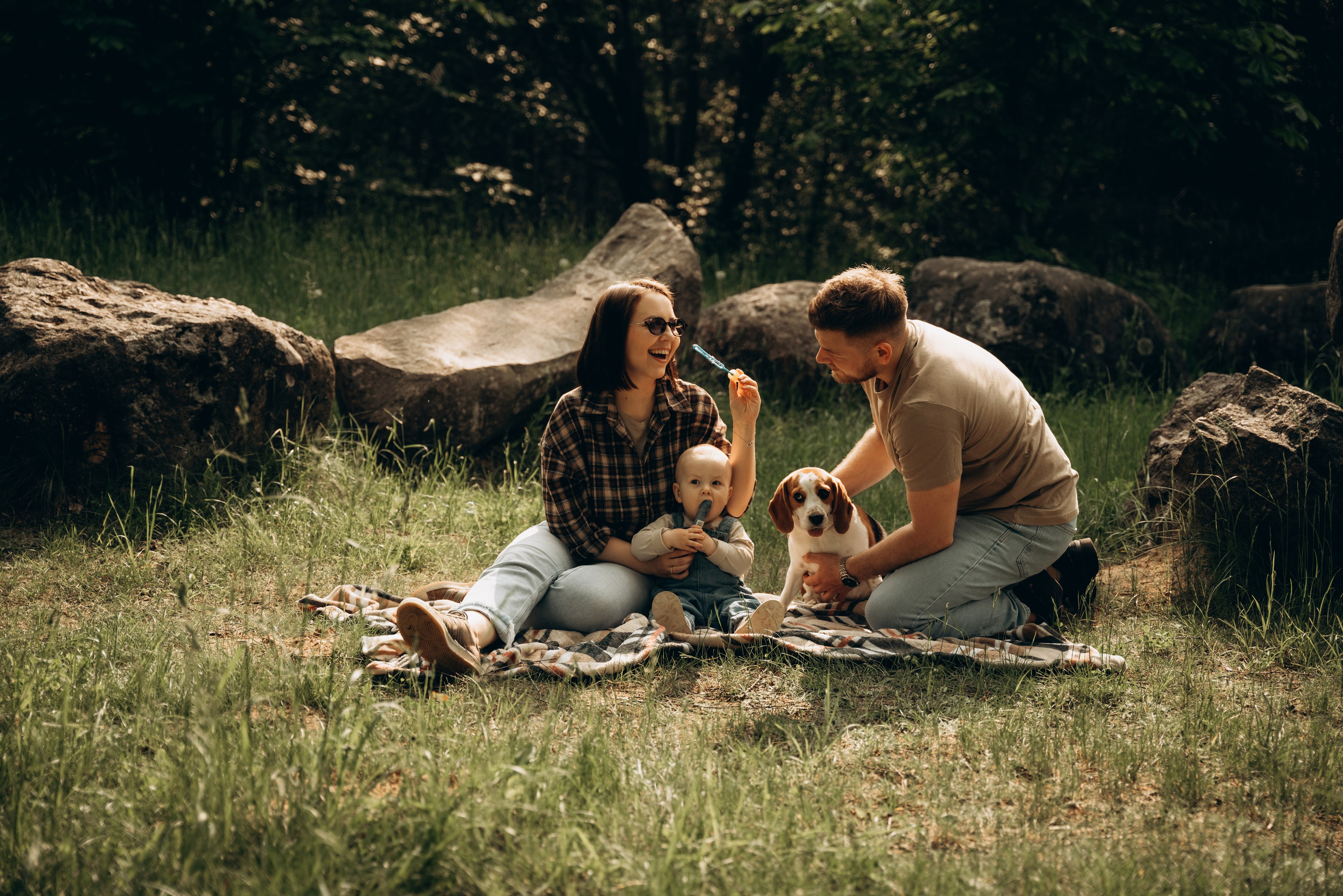 Настя, Женя, Мирон и Изи. Фотограф Мария Миллс | Минск