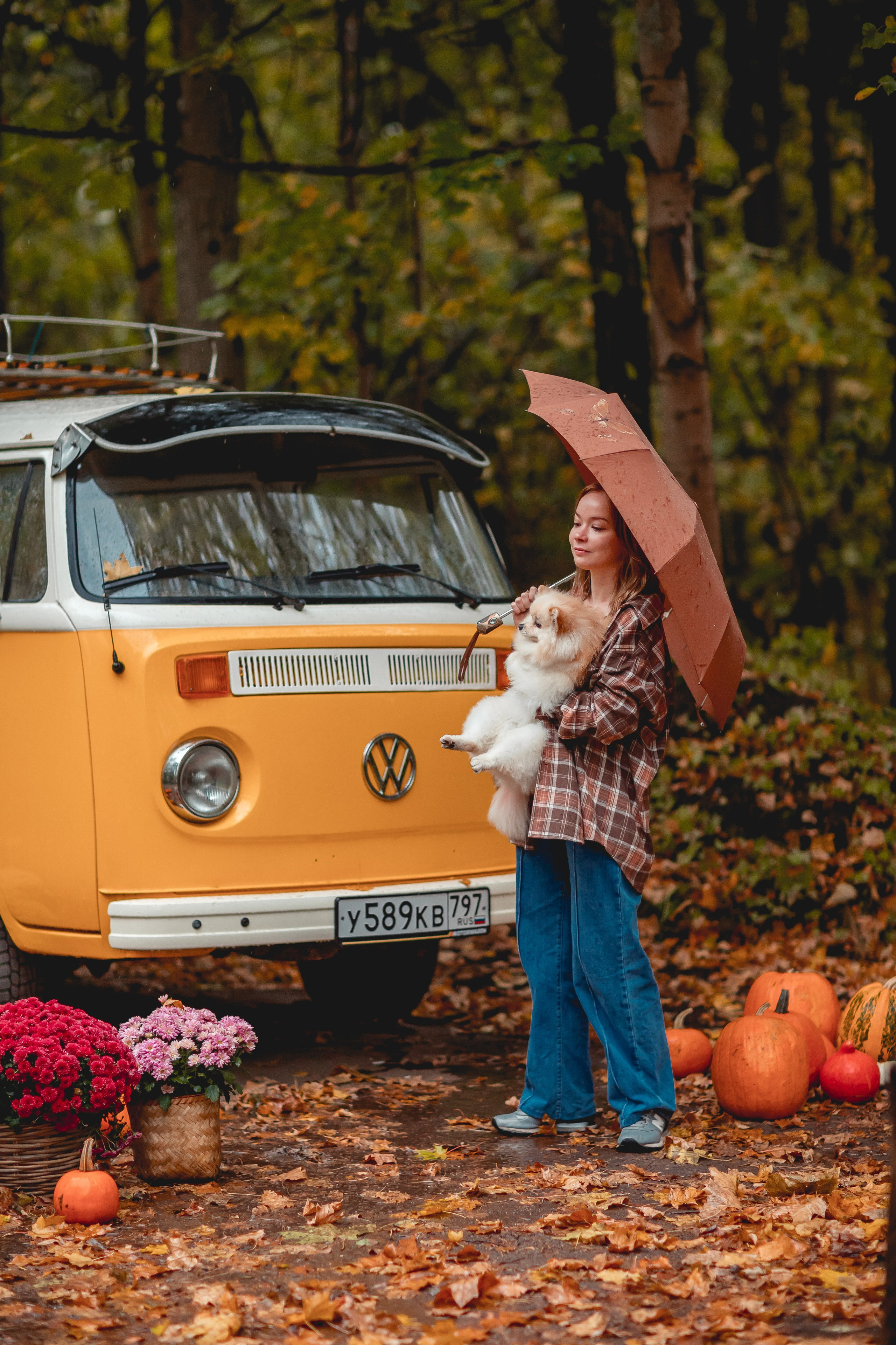 Ксения и Юки. Семейный фотограф анималист Мария Крючкова