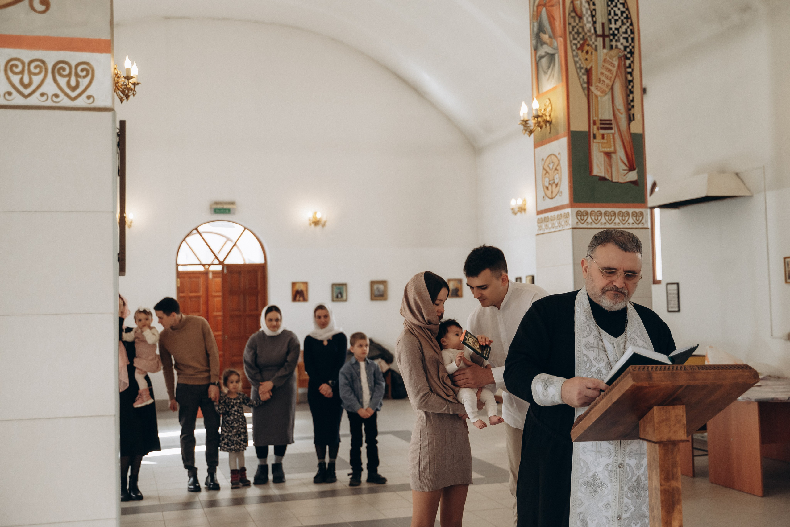 Крещение Радмилы. Семейный фотограф в Минске Дарья Дреко