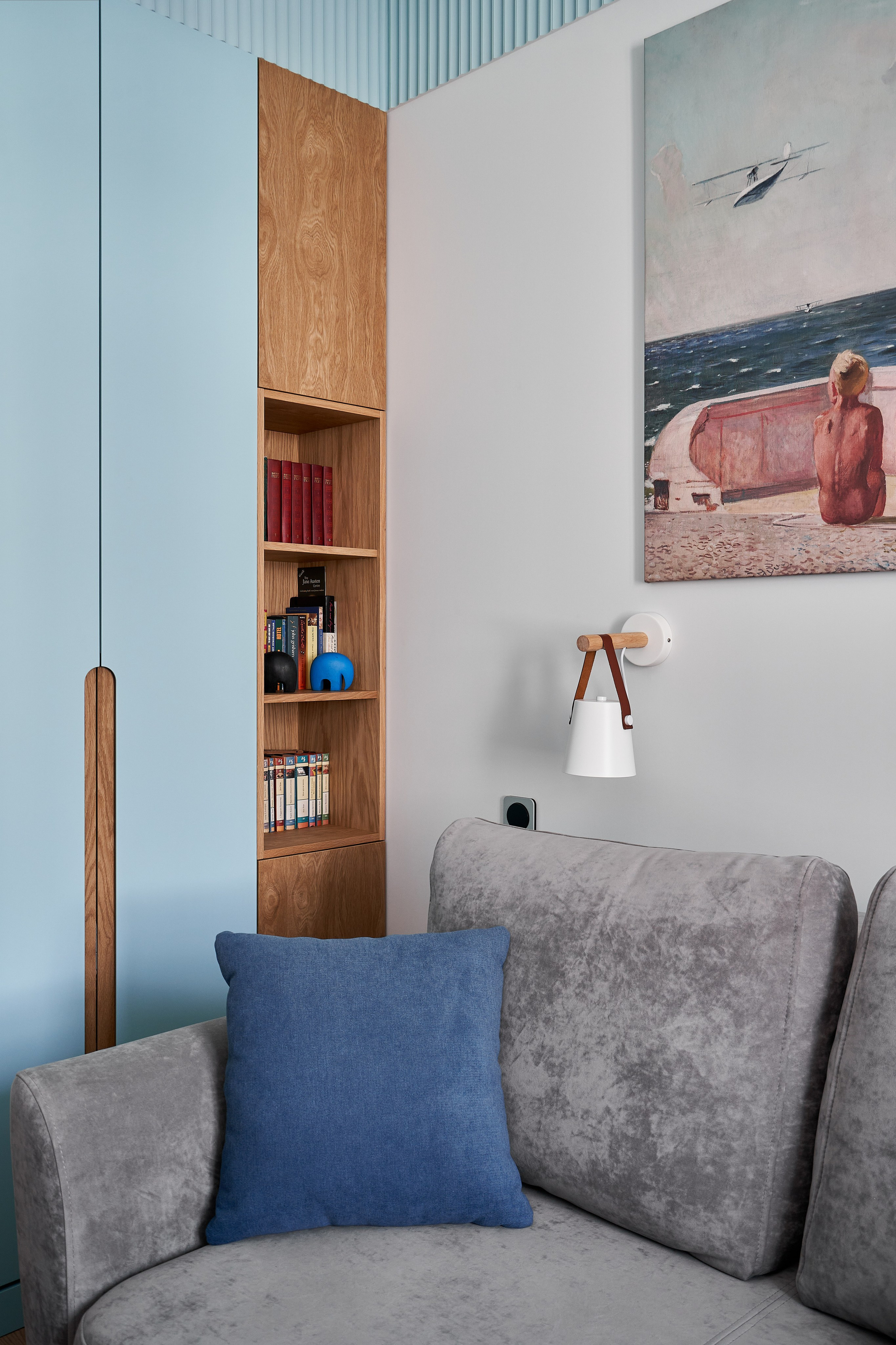 Цвет настроения Синий (публикация в журнале Buro 314). Бояршинов Антон Интерьерный фотограф/видеограф Москва