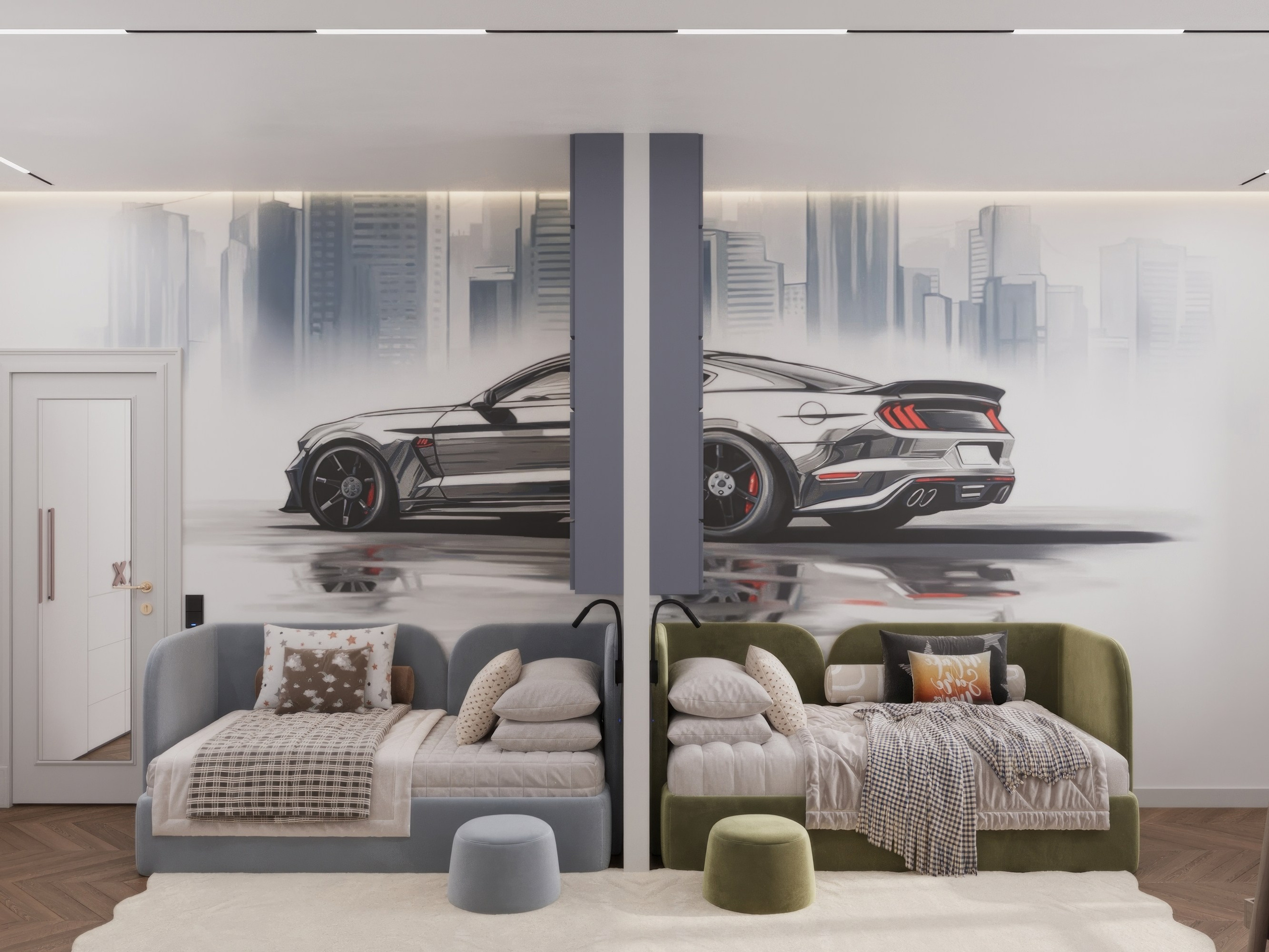 Квартира — Минимализм с элементами классики. Мансур Гусейнов дизайнер интерьеров г. Махачкала