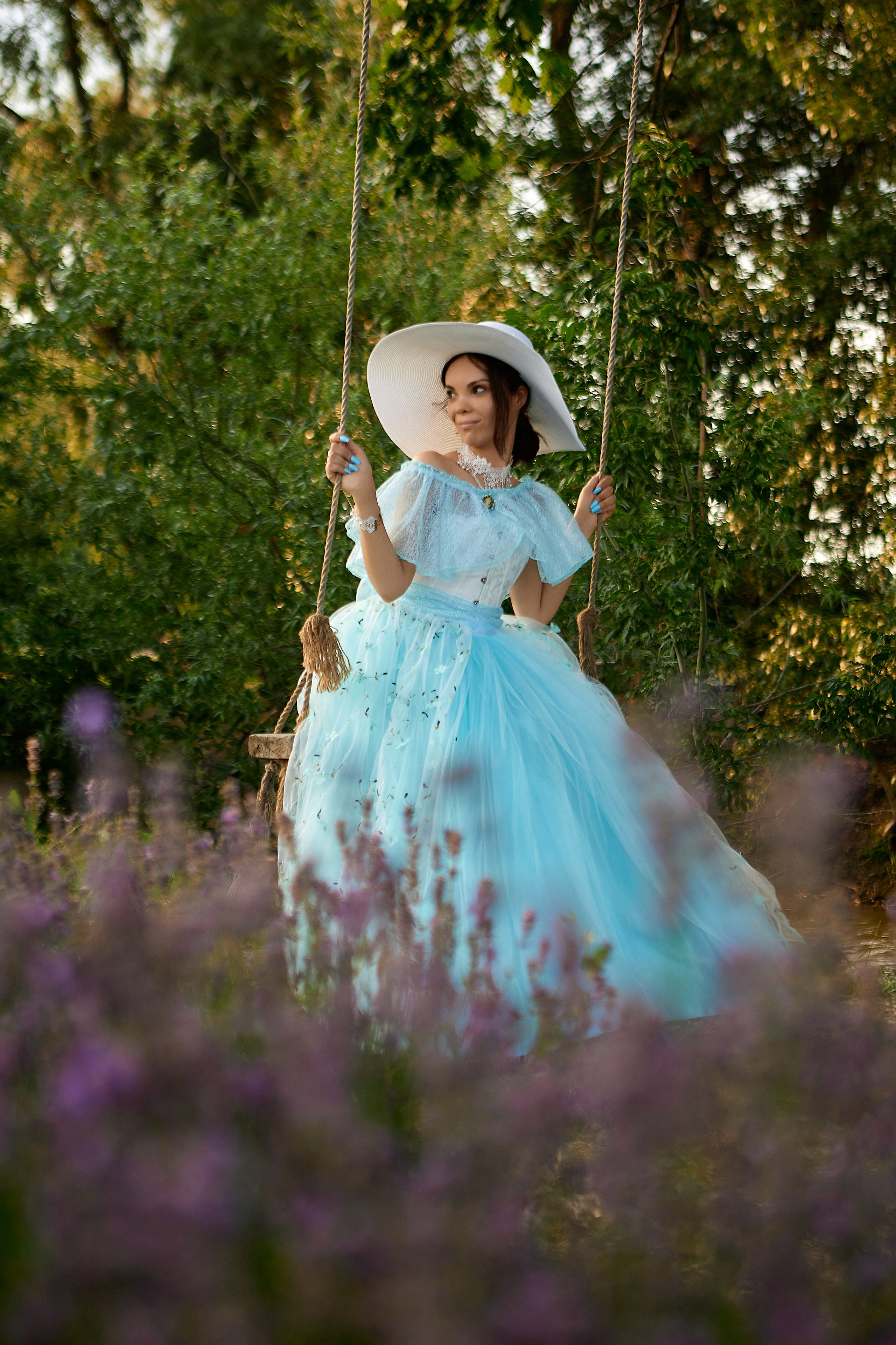 Фотосессия в лаванде винтаж. Семейный и свадебный фотограф в Краснодаре Михеева Светлана