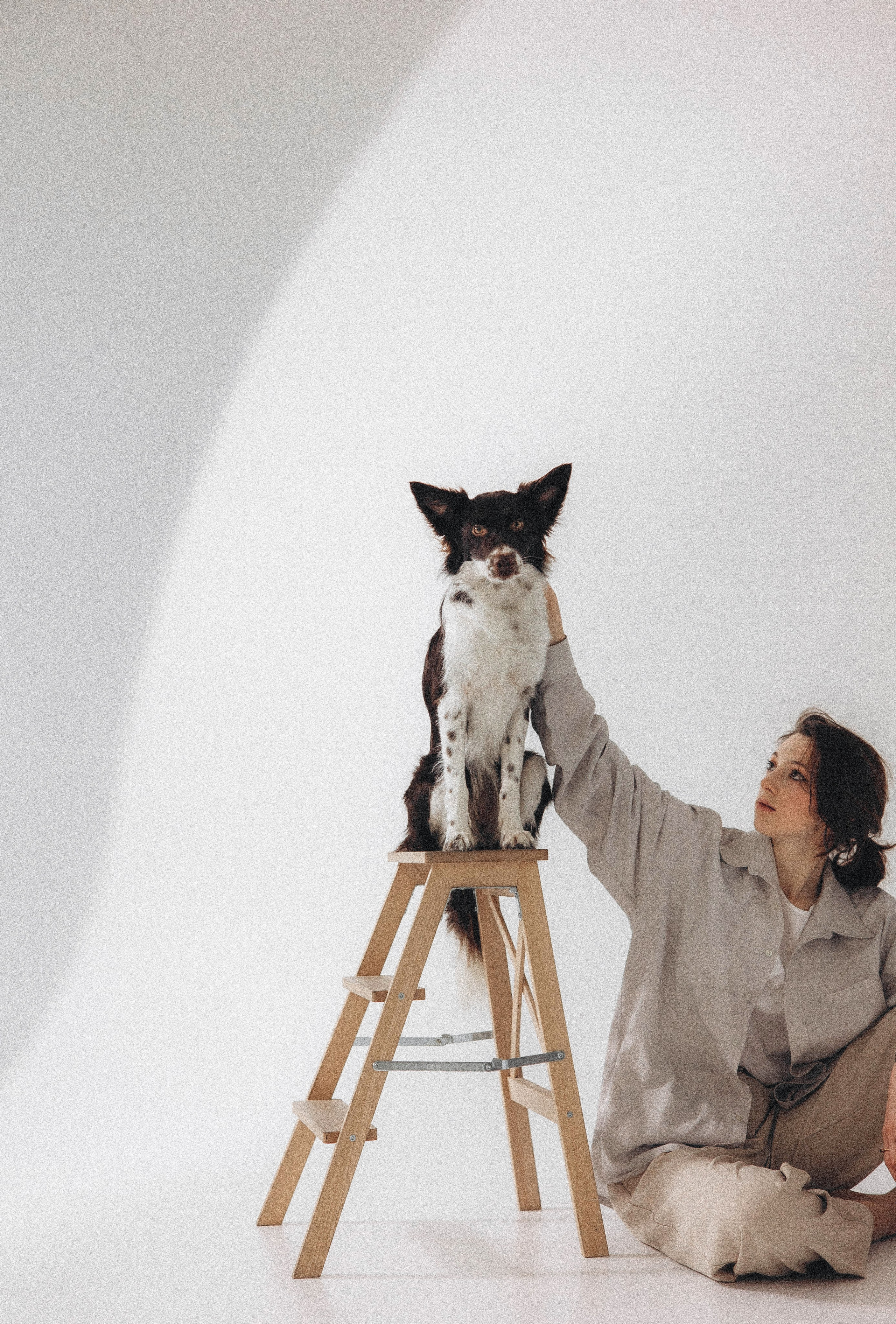 Алена и Гвендолин. Фотограф-анималист Богданова Полина