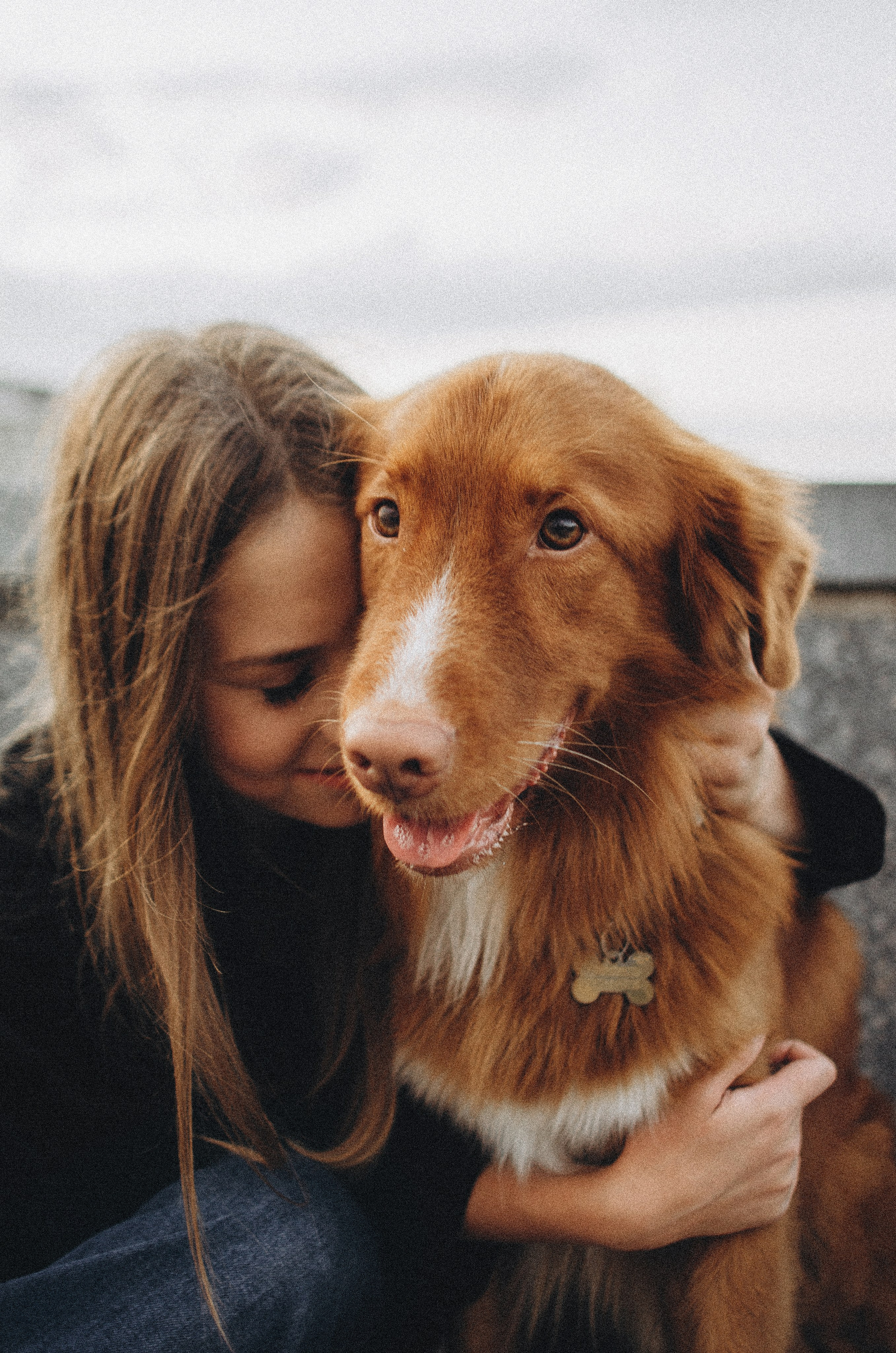 Алина и Бис. Фотограф-анималист Богданова Полина