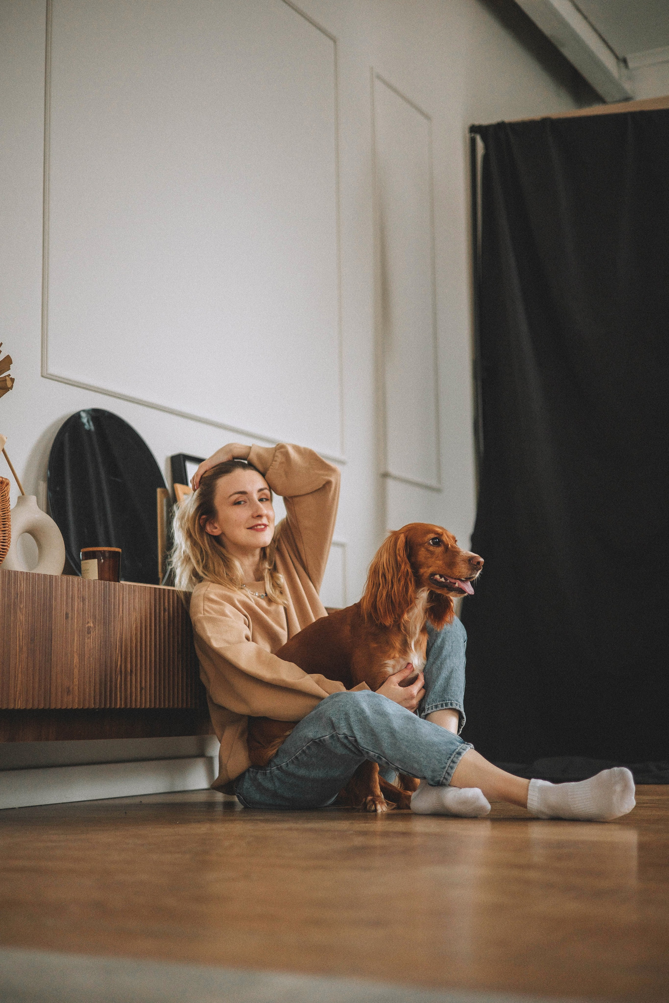 Алина и Дженни. Фотограф-анималист Богданова Полина