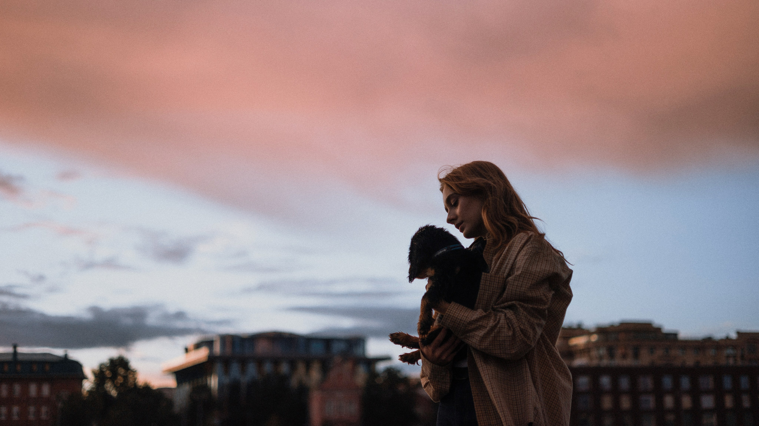 Аня и Ривер. Фотограф-анималист Богданова Полина