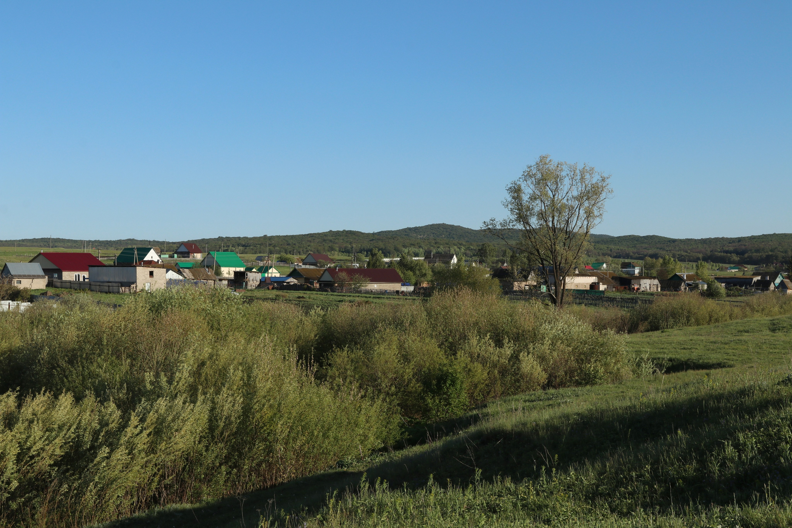 Пятая ночёвка - где-то на окраинах с. Скворчиха