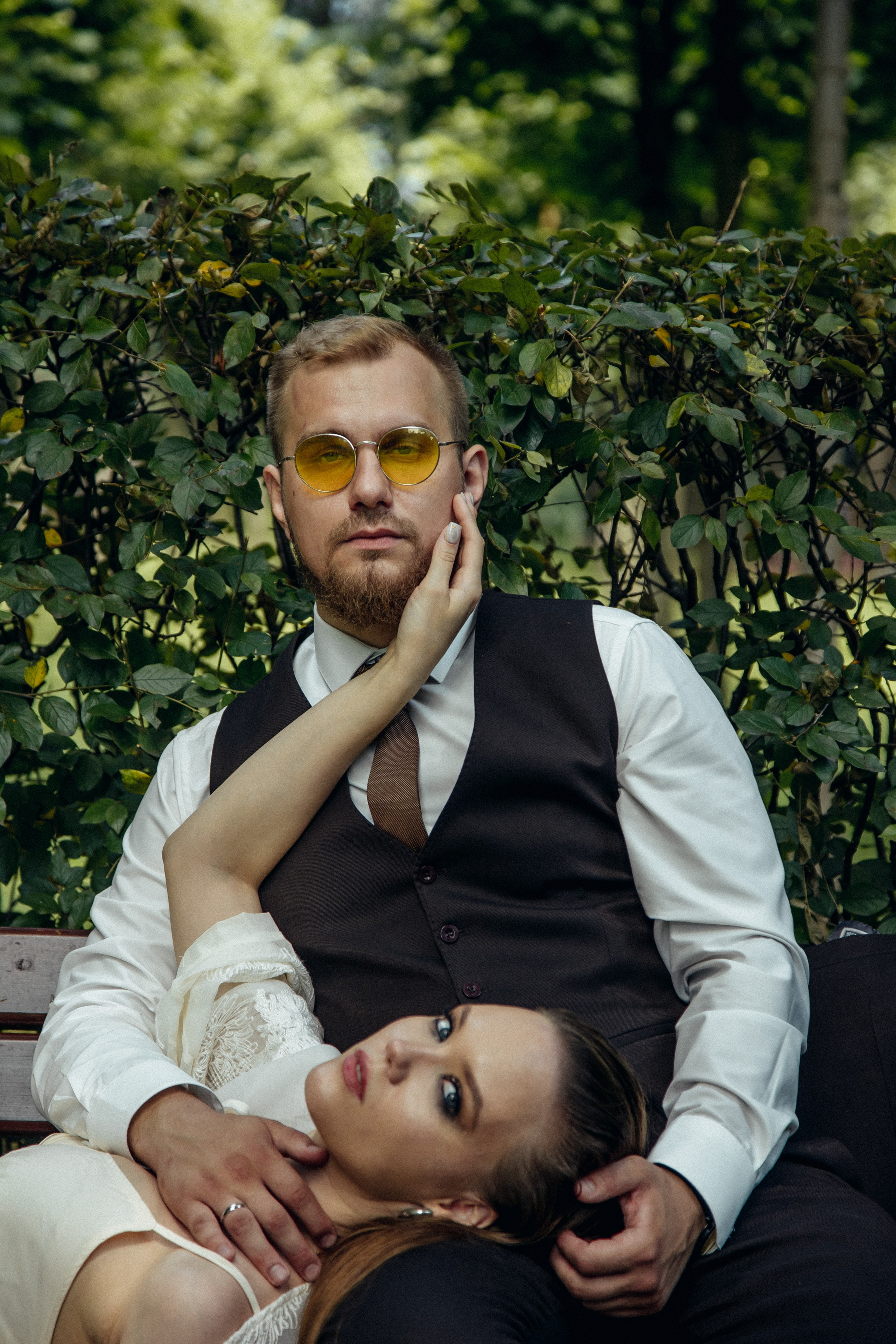 Пара в парке