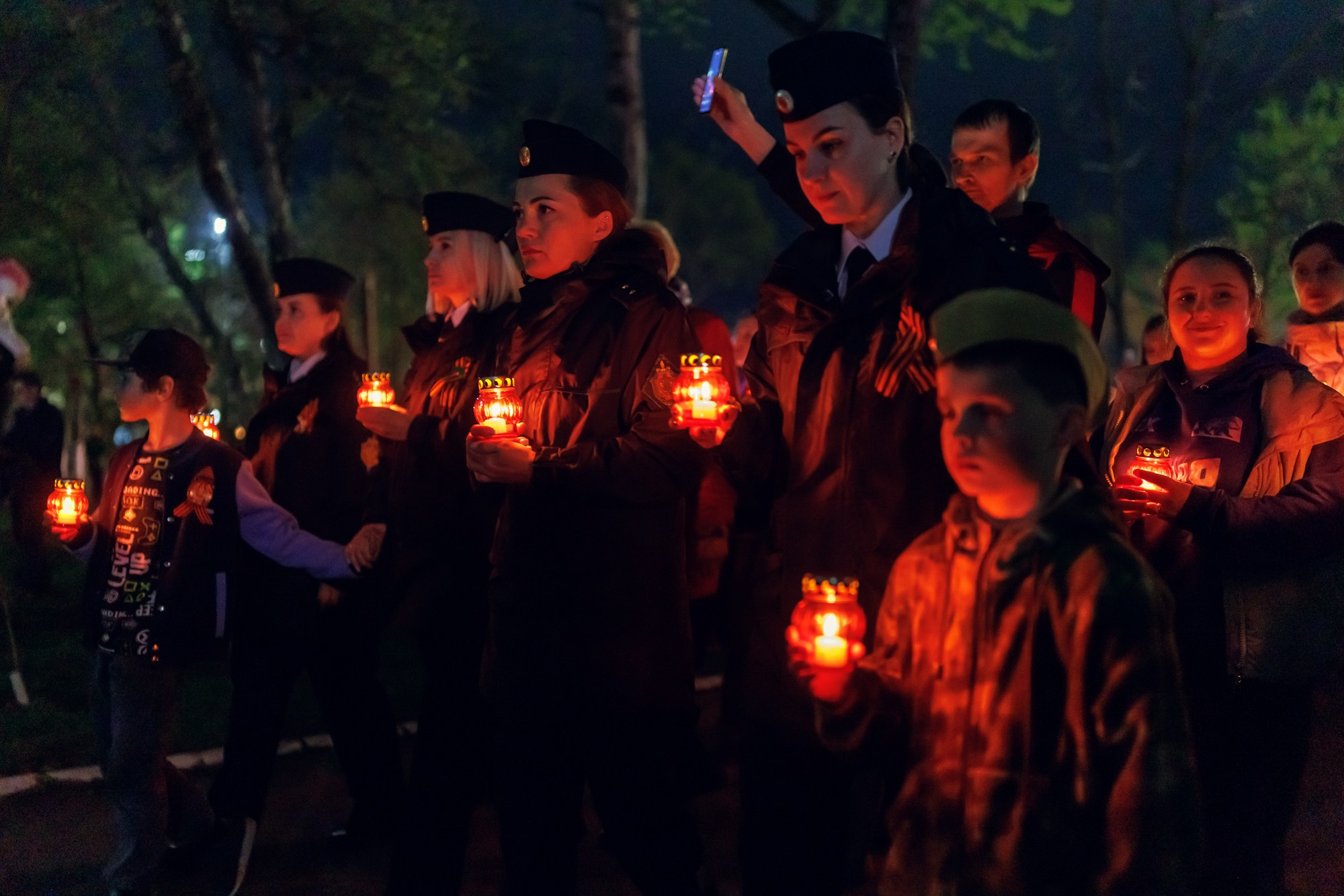 Празднование 80-летия победы над фашизмом. Славянка. Приморский край. Андрей Кровлин — фотограф в Славянке