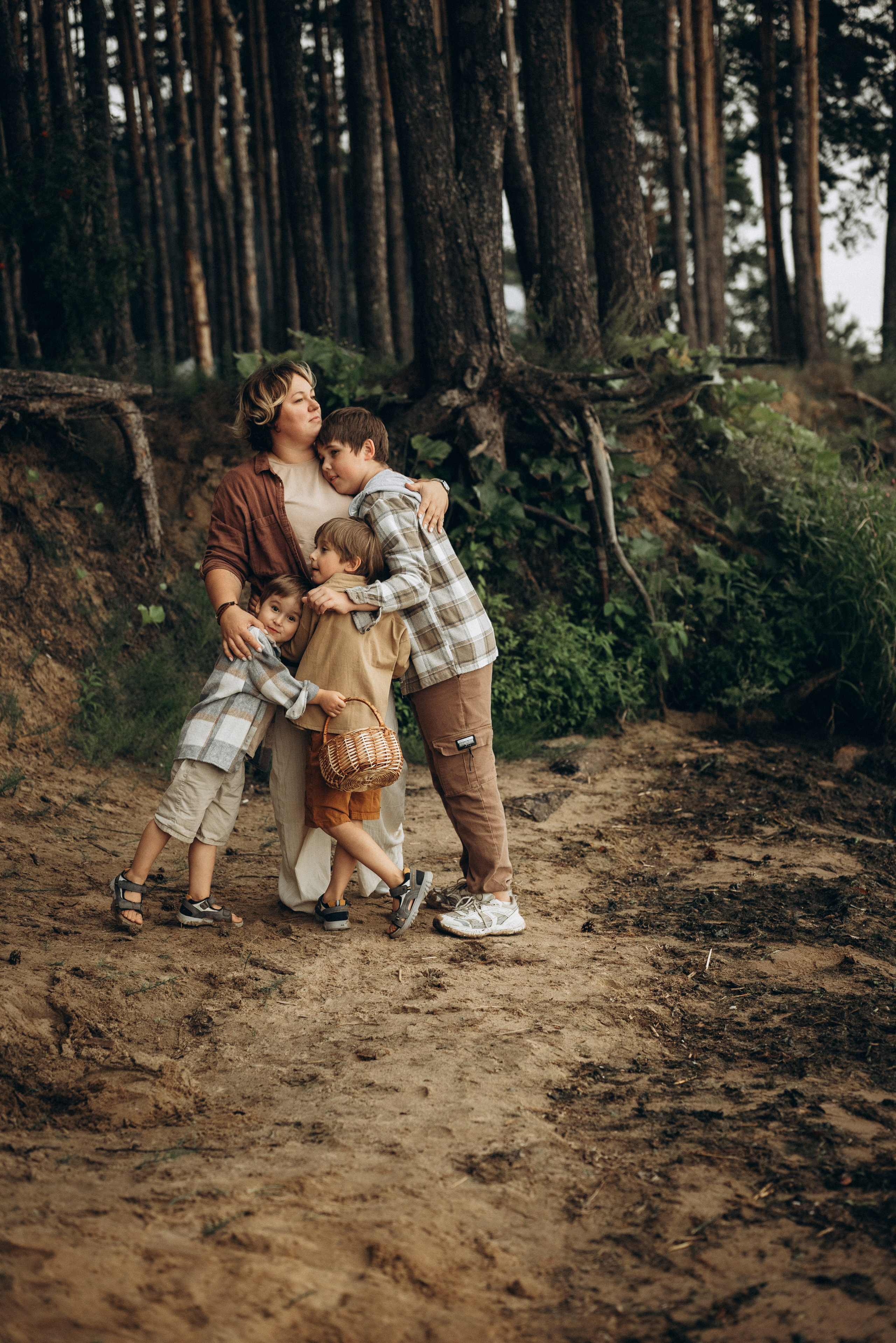 Летним вечером…. Семейный фотограф в Москве Дарья Пузикова