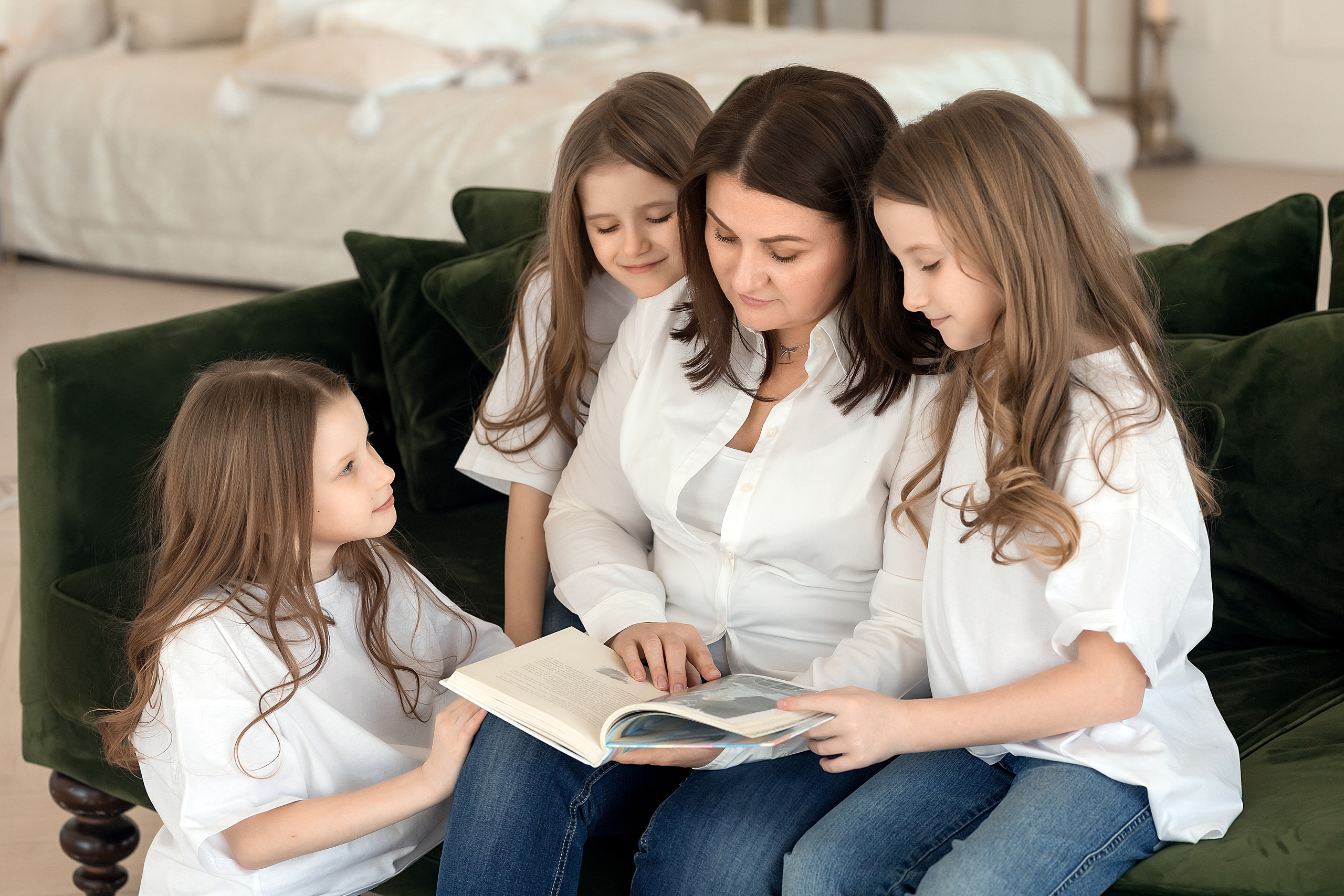 Татьяна и ее тройняшки. Детский и семейный фотограф в Челябинске Мандрикова Светлана