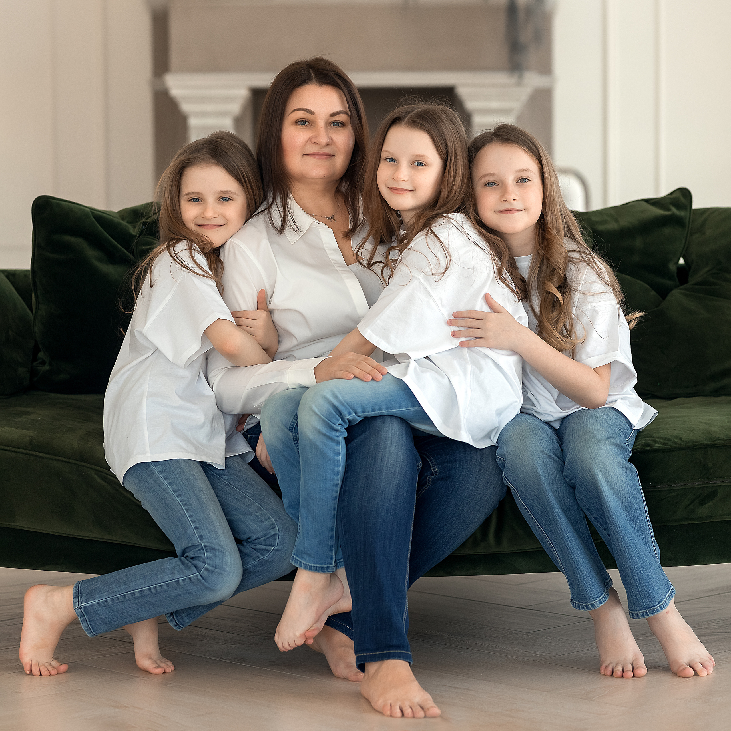 Татьяна и ее тройняшки. Детский и семейный фотограф в Челябинске Мандрикова Светлана