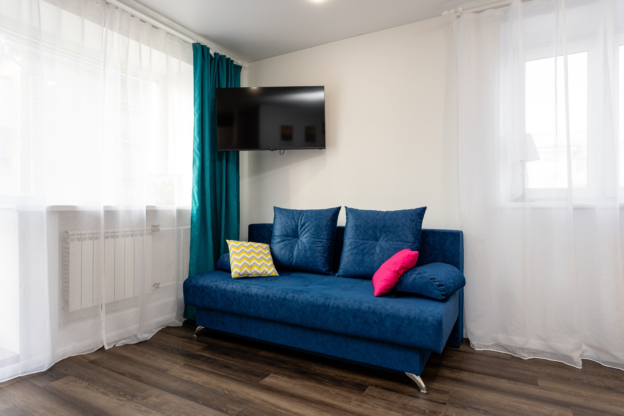 Квартира для посуточной аренды 1. Интерьерный фотограф в Красноярске Дмитрий Куценко