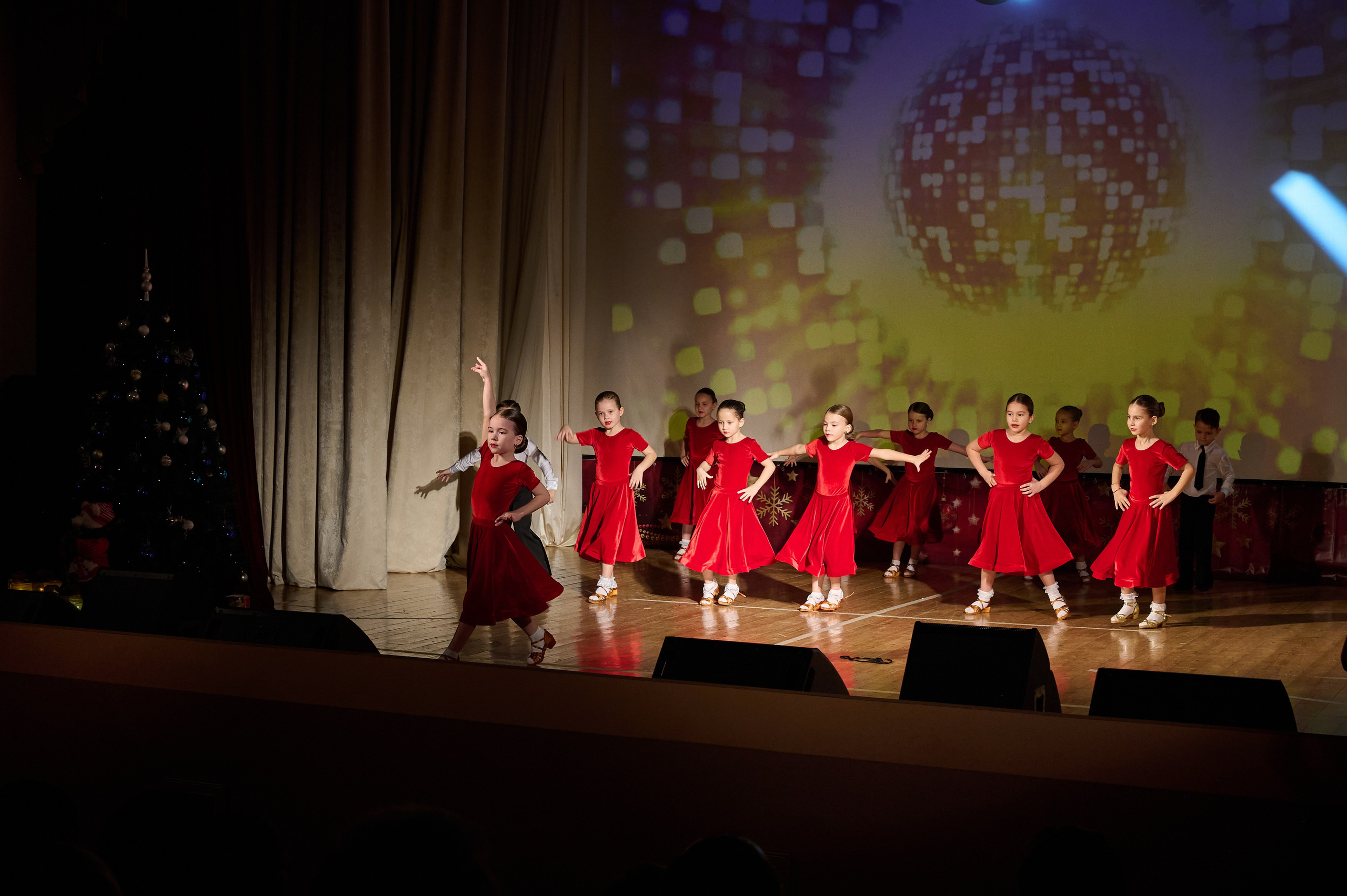 Новогодний концерт. Жизнь курорта Кабардинка в фотографиях