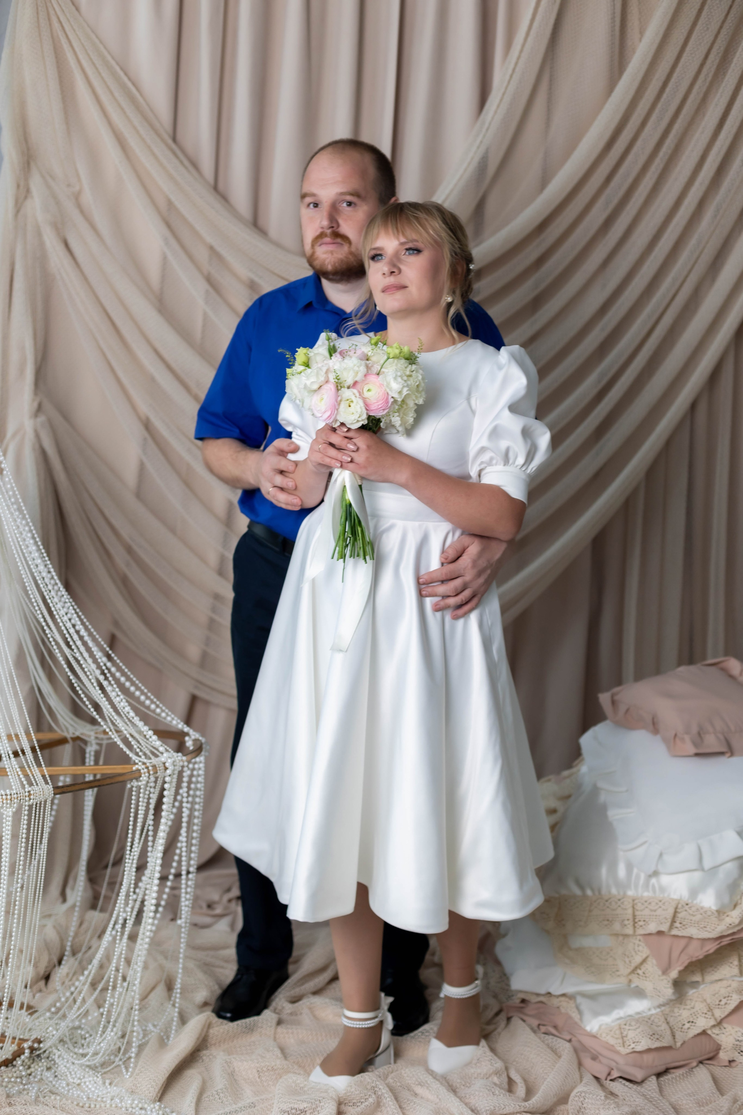 Светлана & Константин в фотостудии. Свадебный семейный фотограф Костырина Светлана