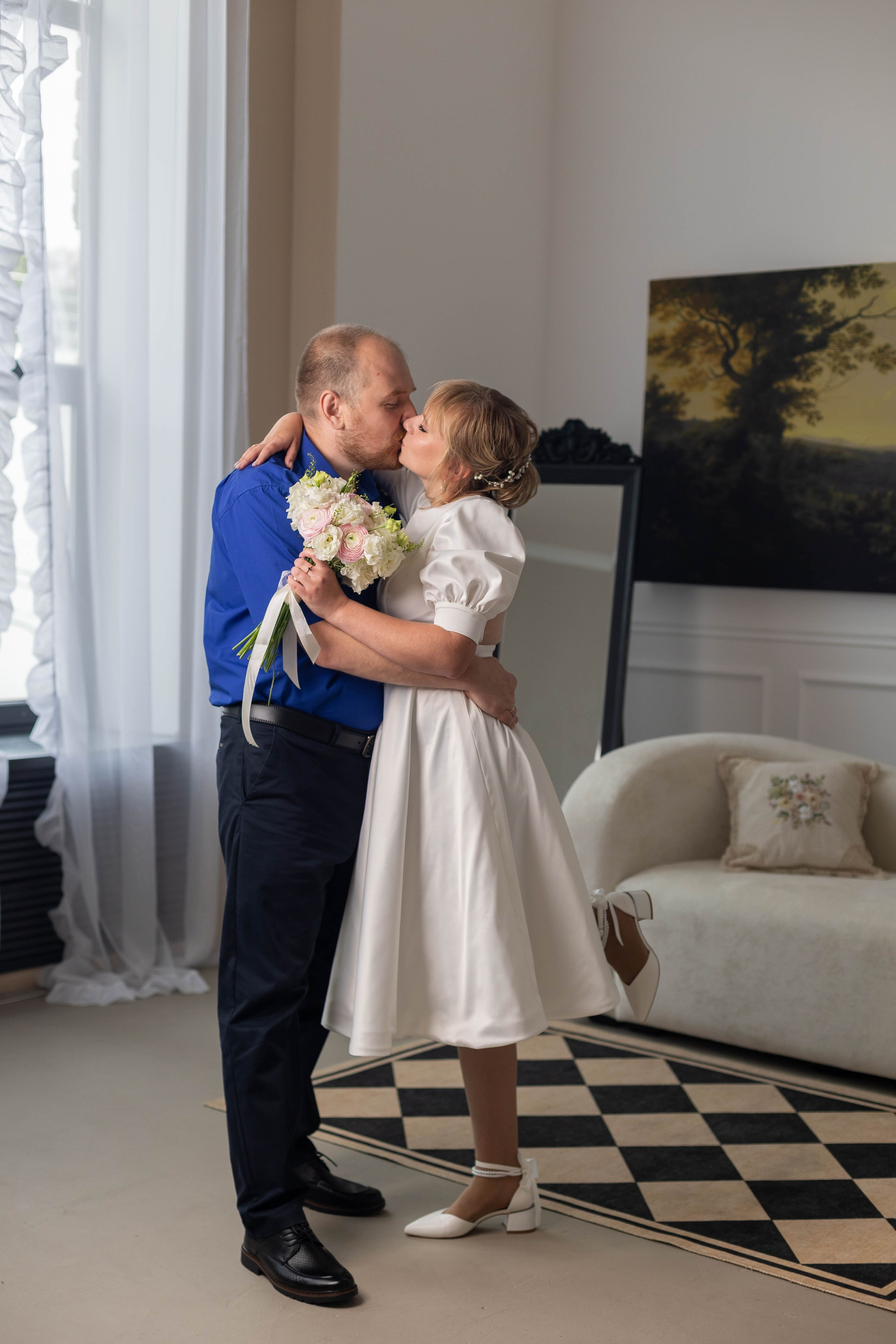 Светлана & Константин в фотостудии. Свадебный семейный фотограф Костырина Светлана