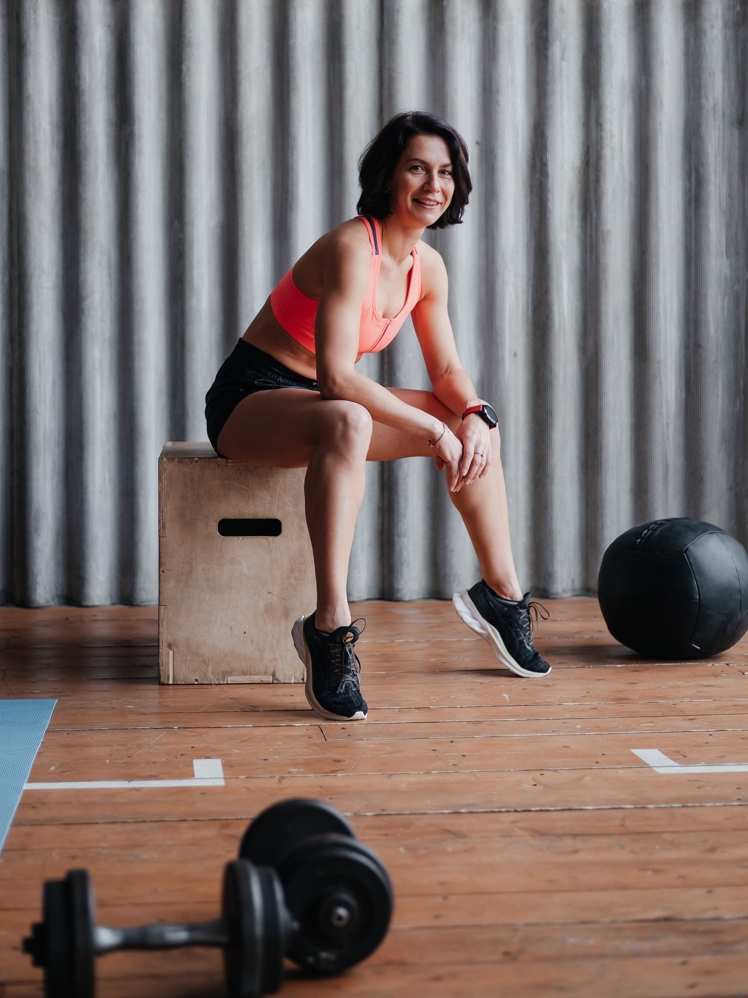 Спортивная фотосессия для блога. Фотограф Москва