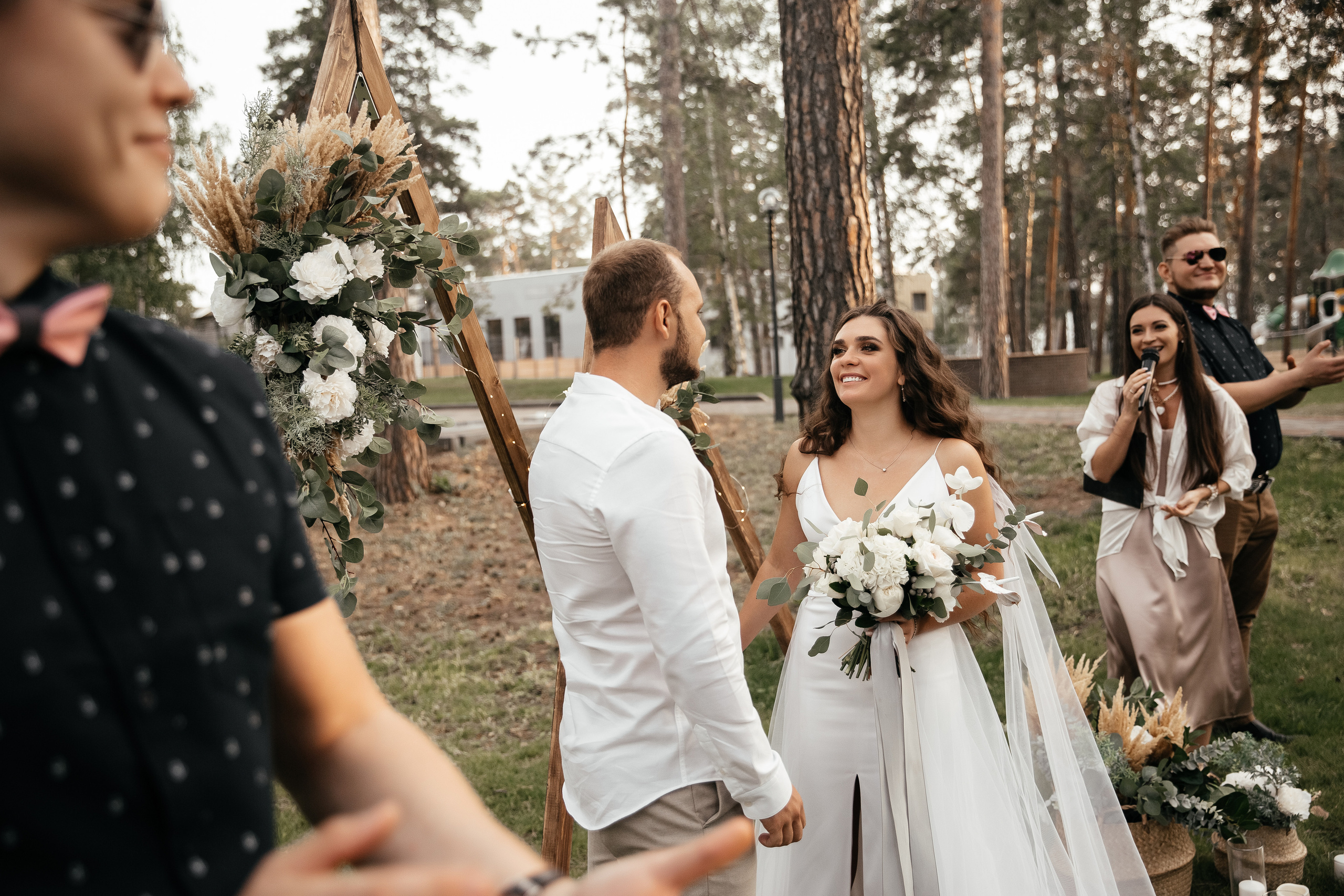 Свадьба на закате. Фотограф Елена Краснопевцева