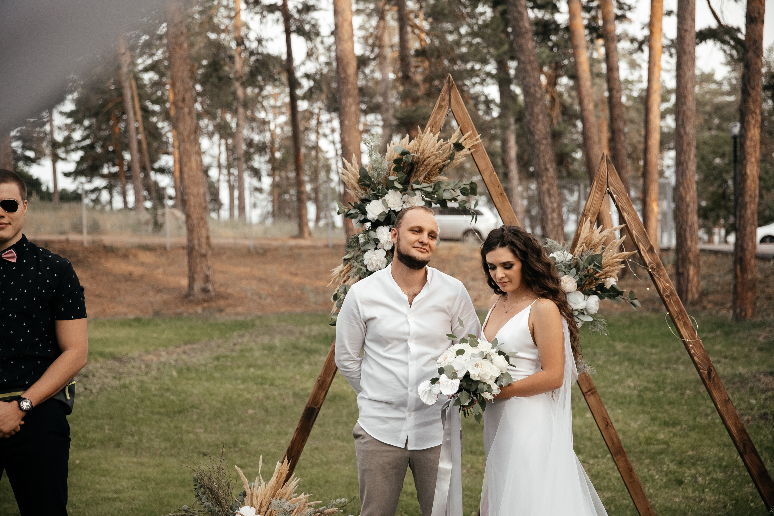 Свадьба на закате. Фотограф Елена Краснопевцева