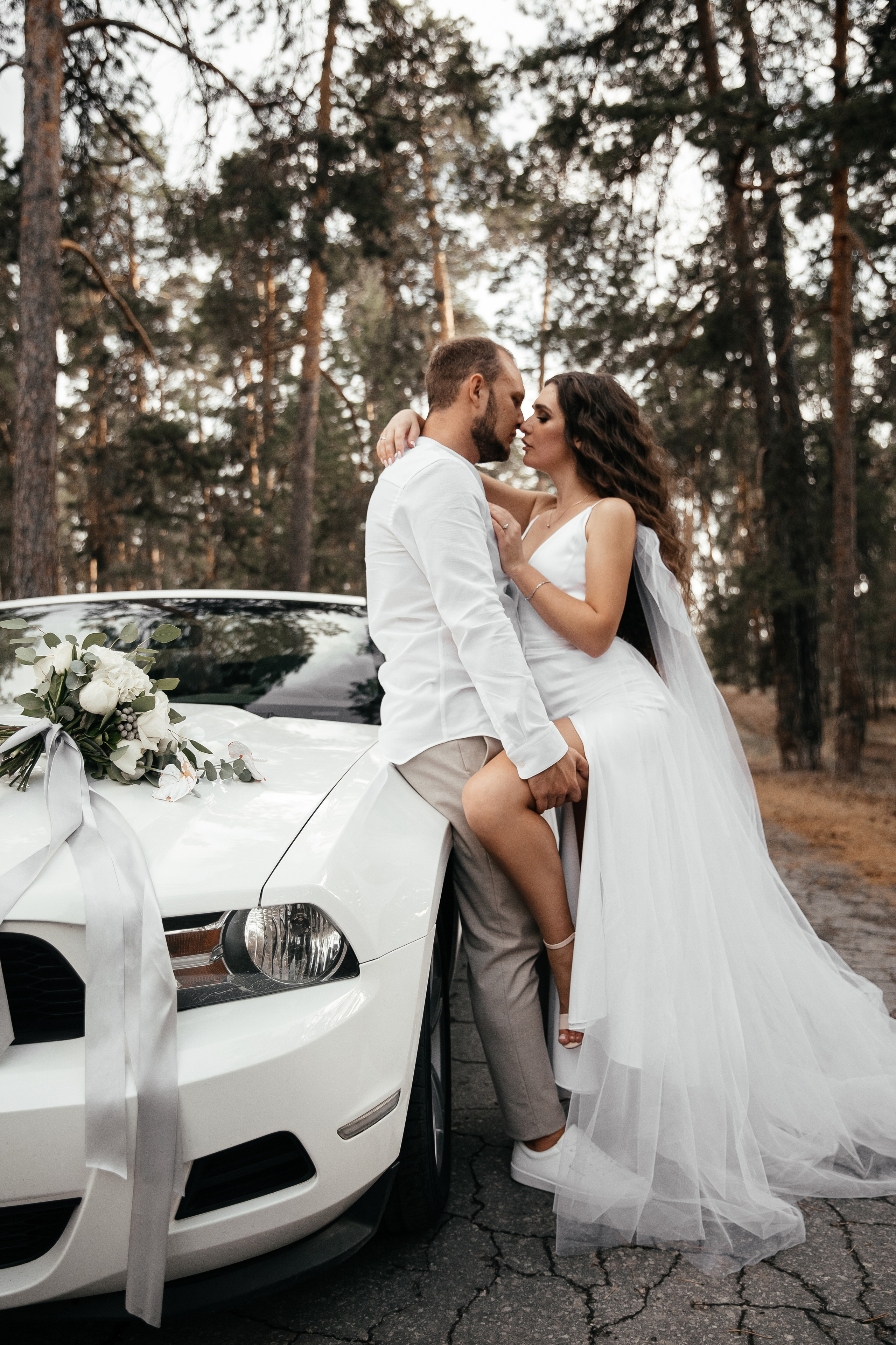 Свадьба на закате. Фотограф Елена Краснопевцева