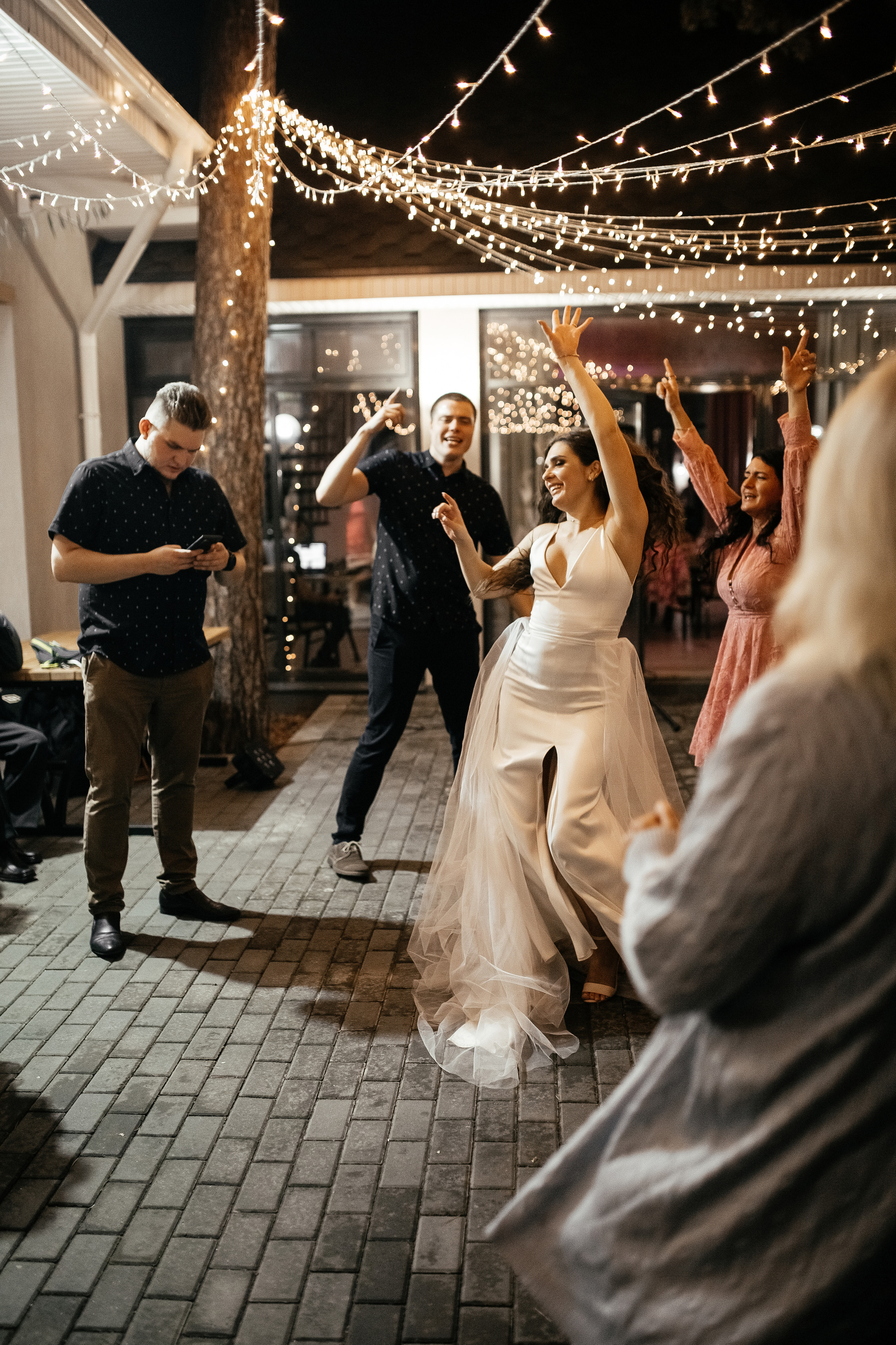 Свадьба на закате. Фотограф Елена Краснопевцева