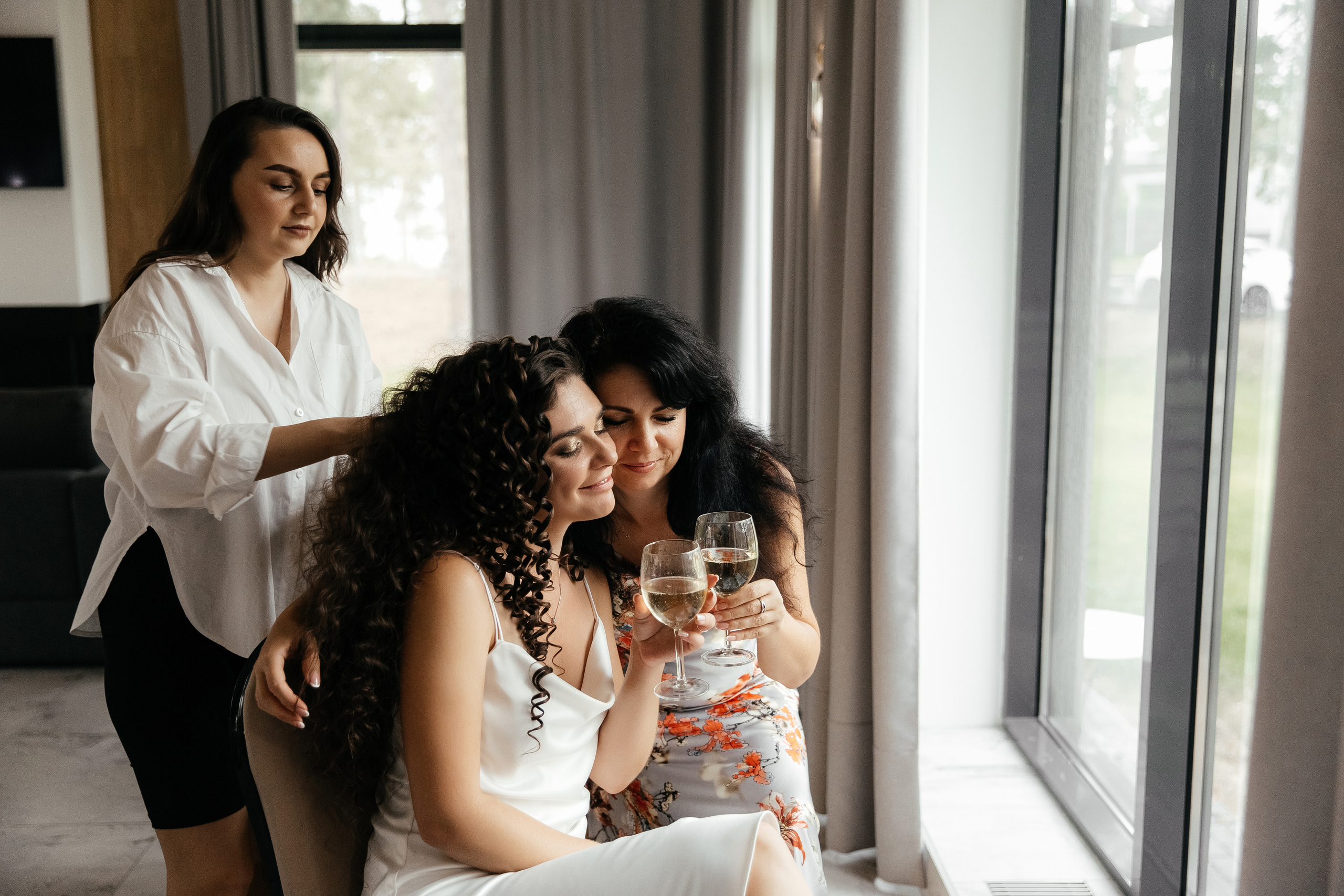 Свадьба на закате. Фотограф Елена Краснопевцева